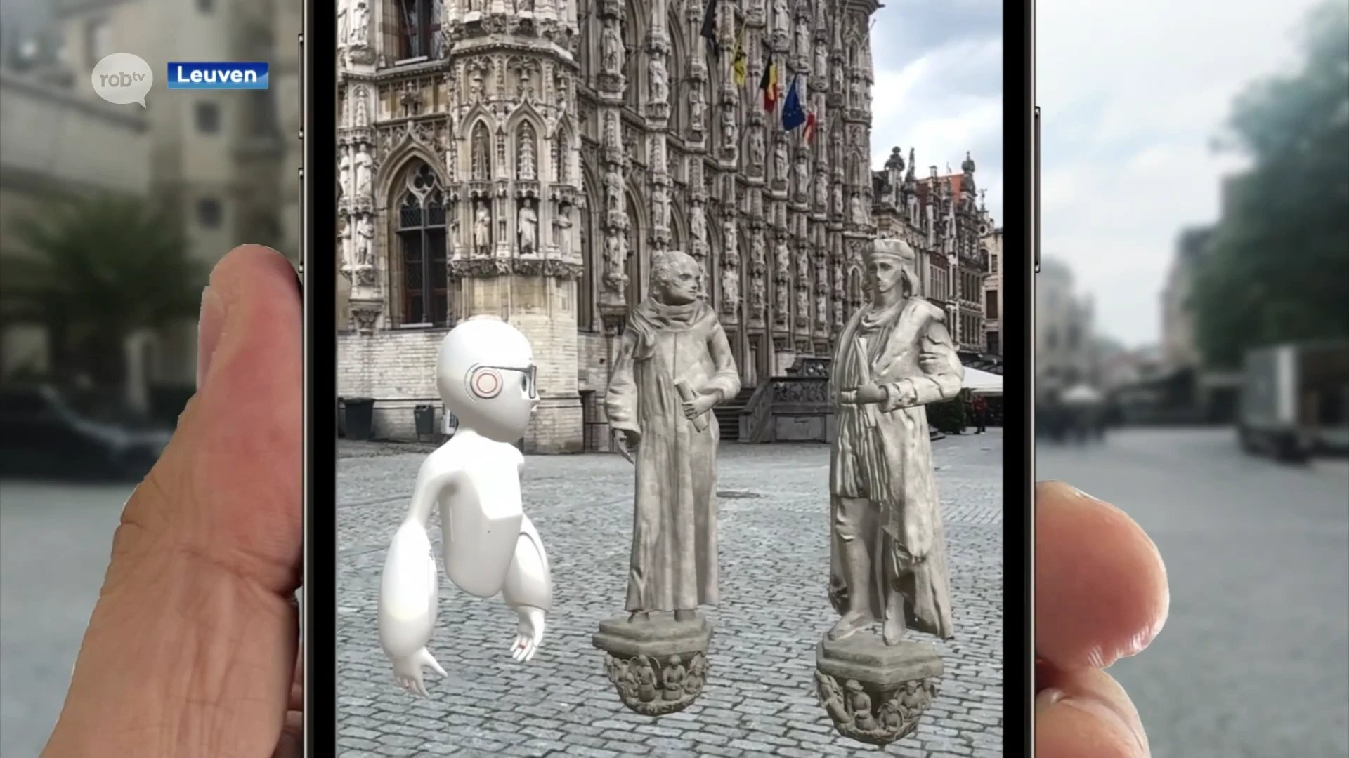 Je kan geschiedenis van Leuven ontdekken via augmented reality in virtueel museum FAAM