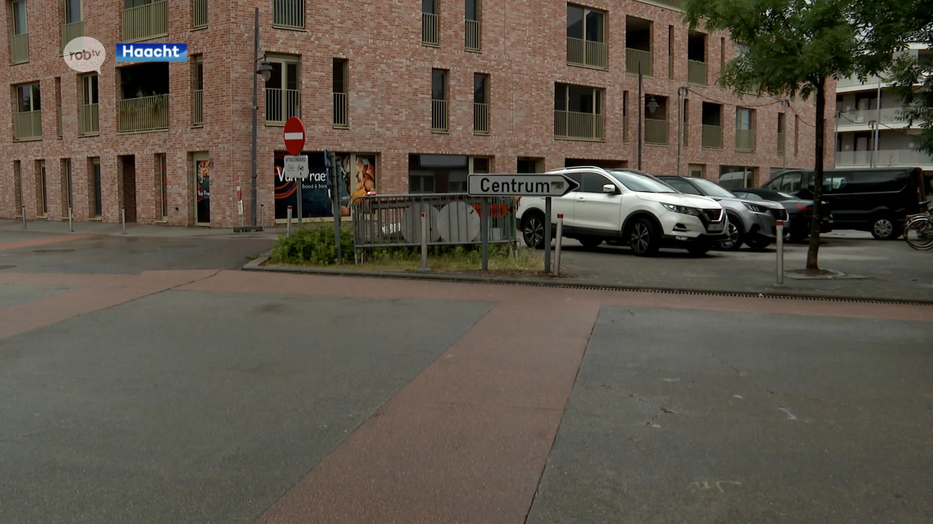 Haacht versmalt kruispunt Stationsstraat, Rijmenamsesteenweg en Klapgat in centrum