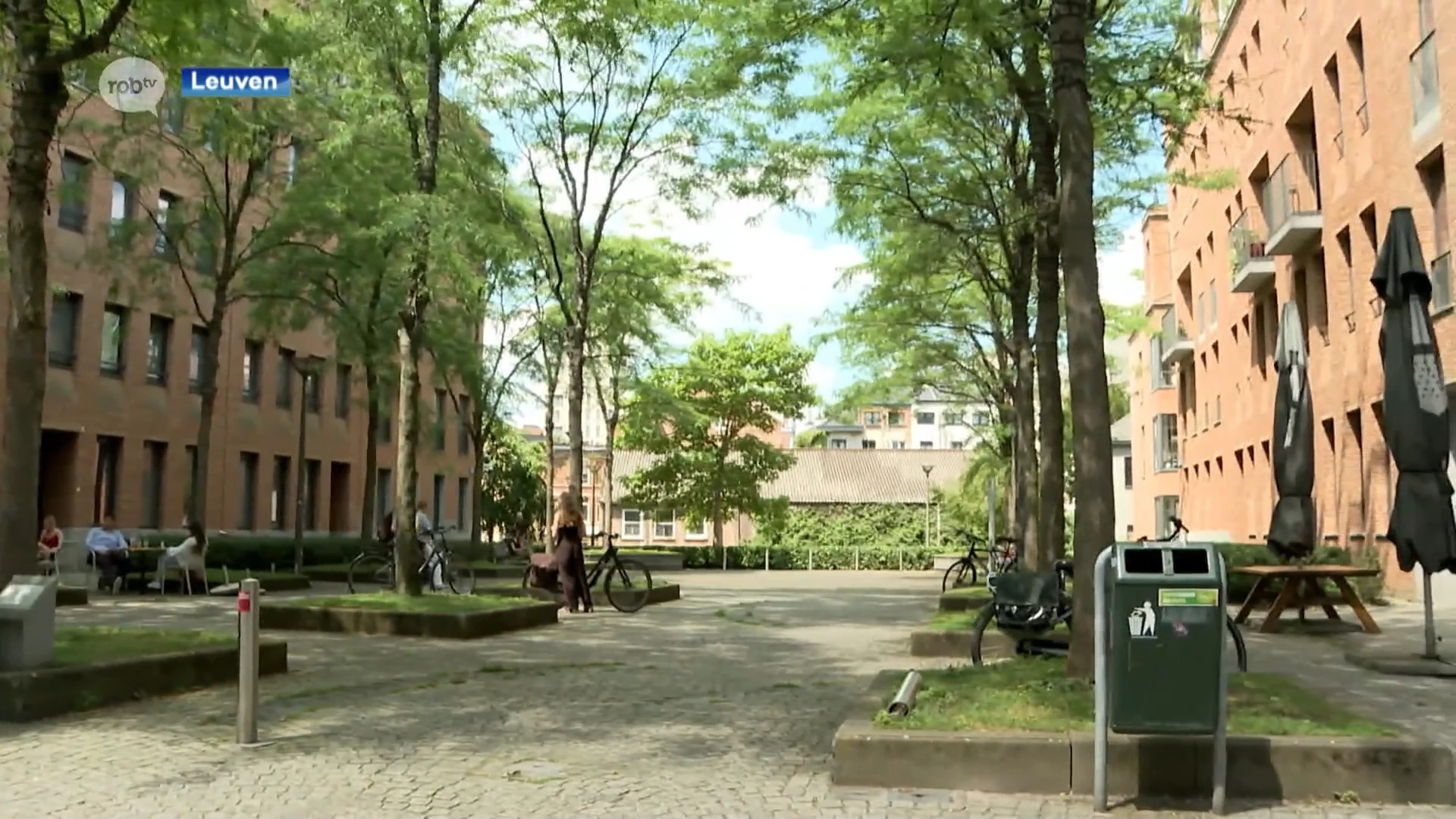 Stad Leuven legt brug over de Dijle tussen Helleputteplein en Sint-Annastraat