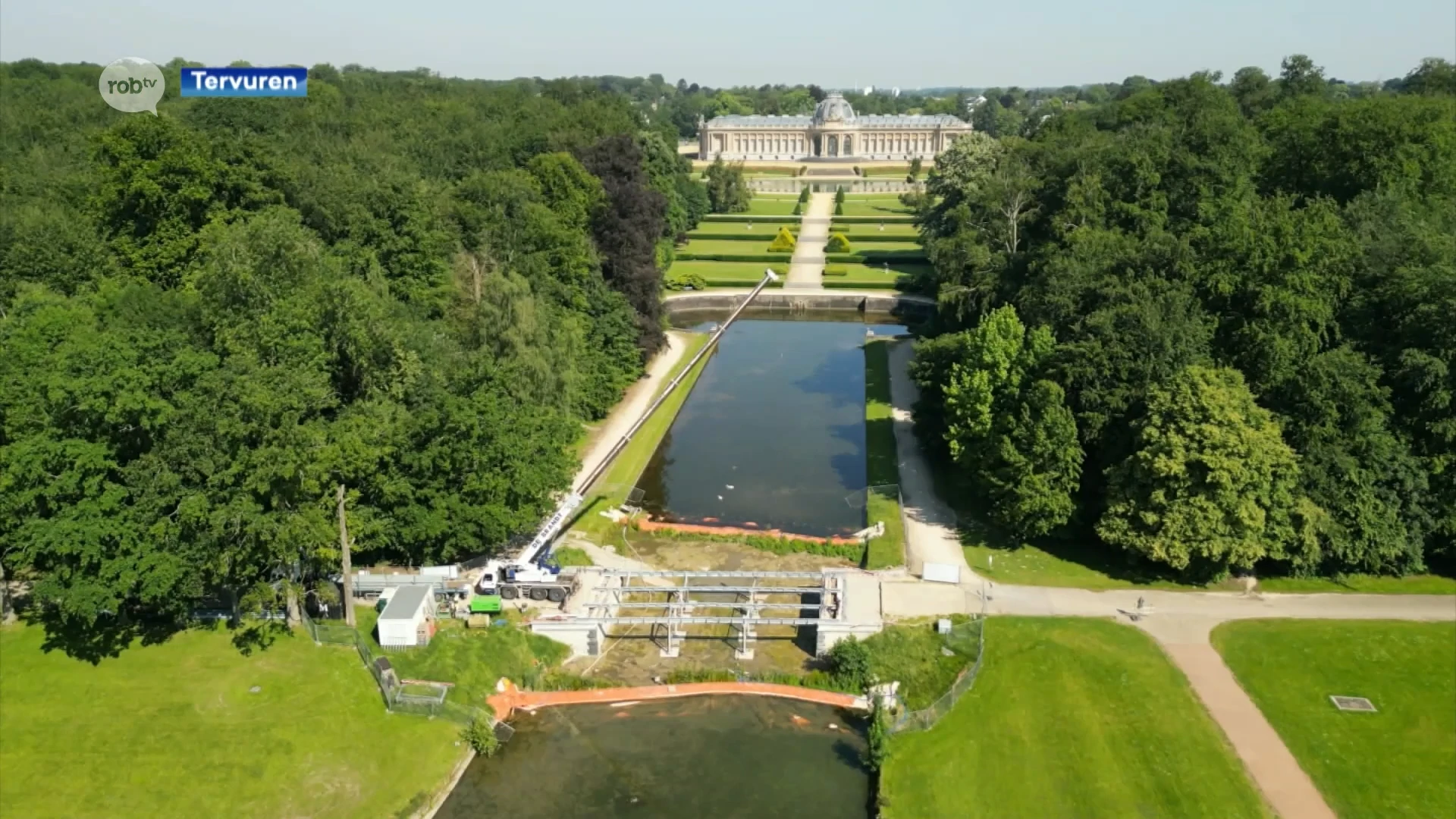 Brug aan Keizerinnendreef in Tervuren teruggeplaatst