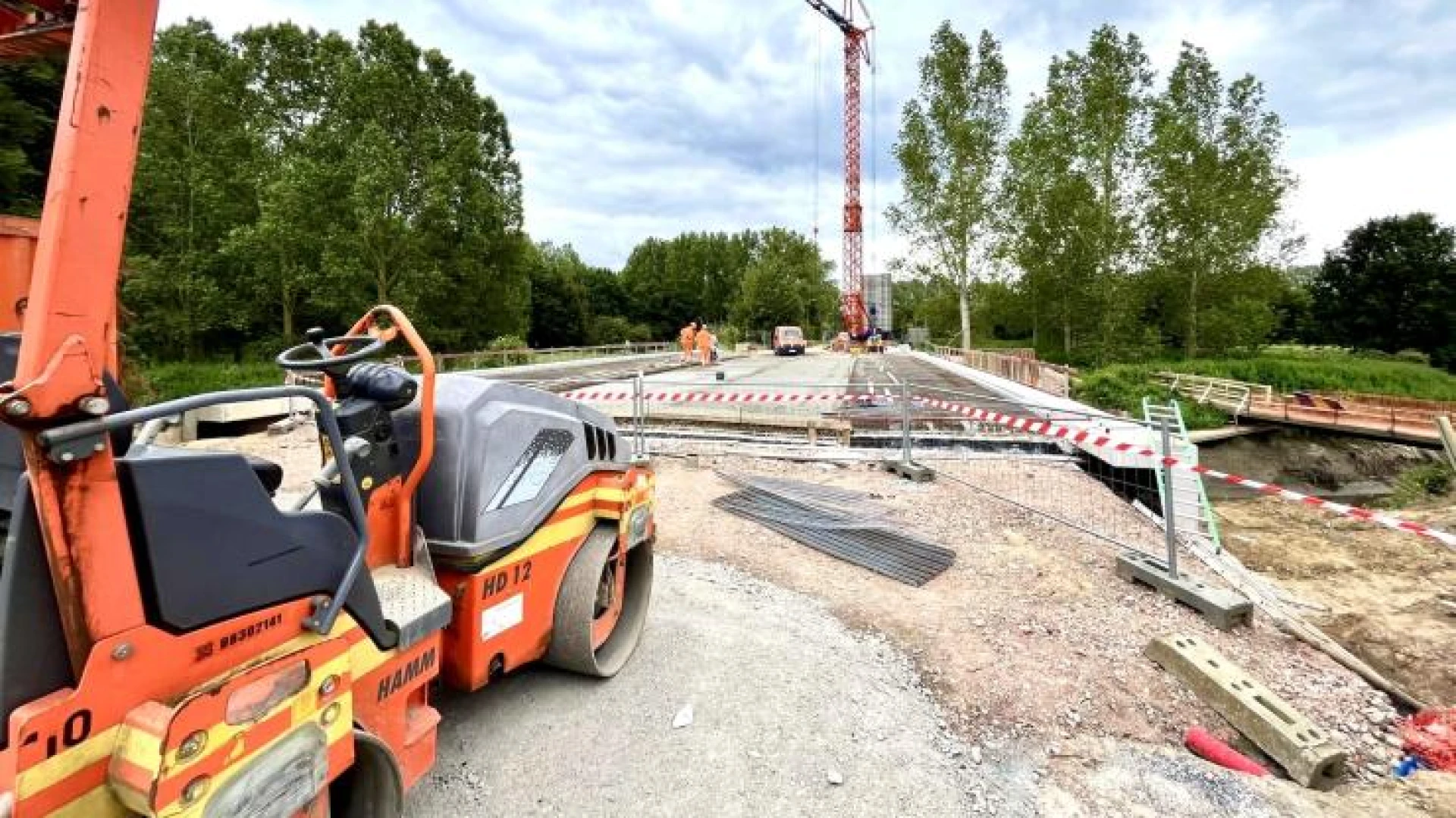 Dijlebrug in Rotselaar vanaf morgen tijdelijk open voor voetgangers en fietsers, op 8 juli sluit brug weer tot eind augustus