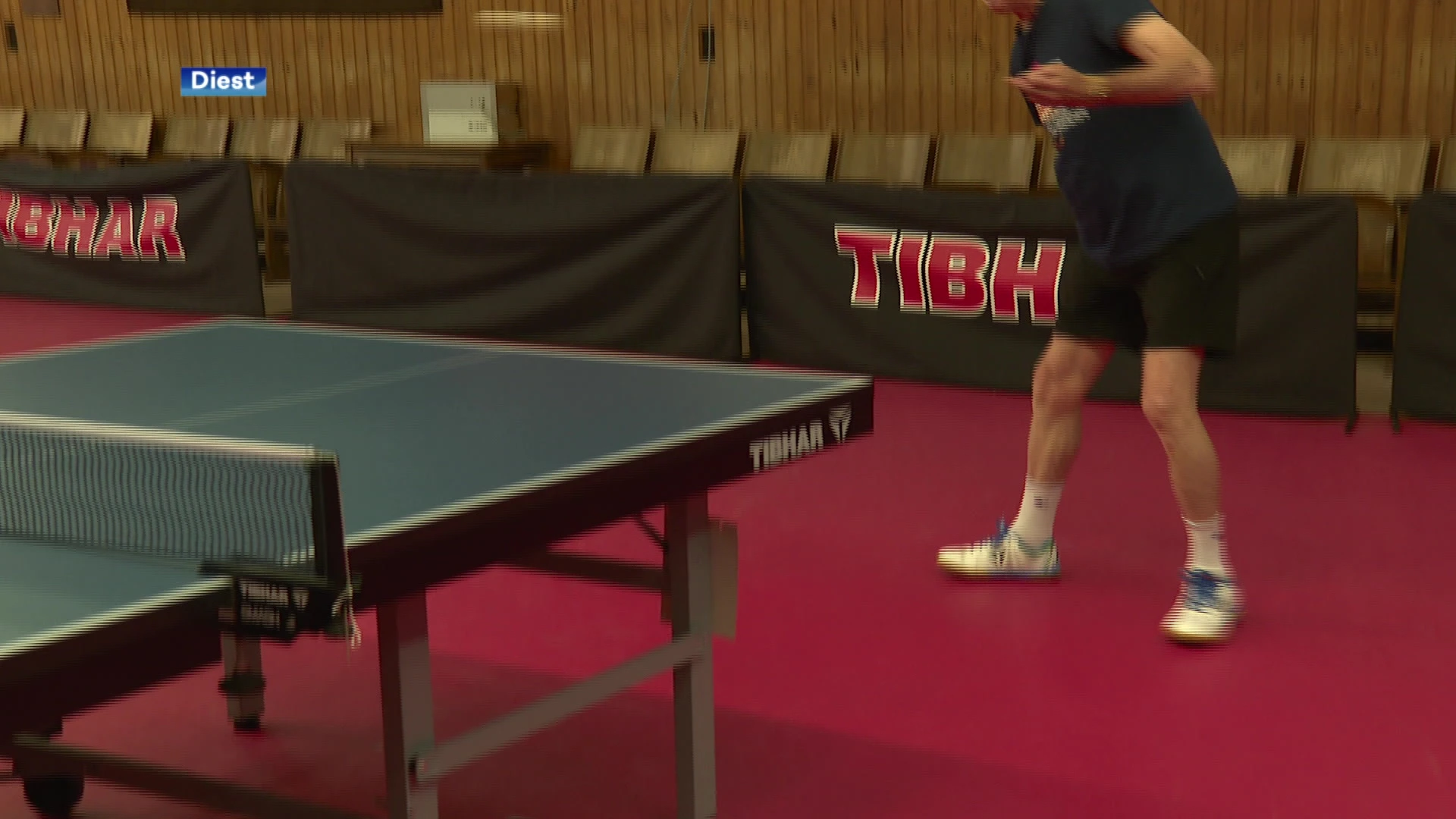 Clement Vanstraelen (86) van P.W. Diest is vice-wereldkampioen tafeltennis