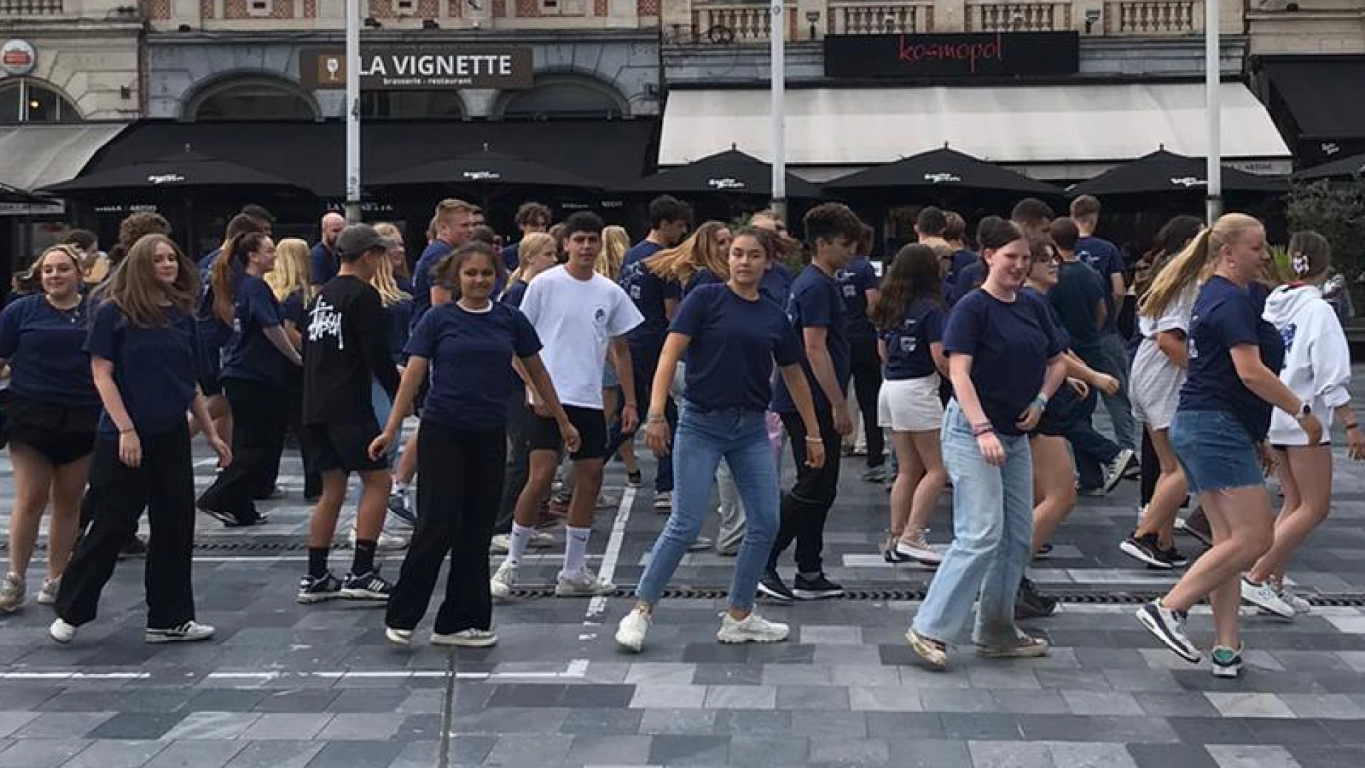 Jongeren uit Linden brengen week door met jongeren uit het Duitse, Nederlandse, Spanse, Oostenrijkse en Franse Linden: "Leuk om vrienden te maken uit andere landen"