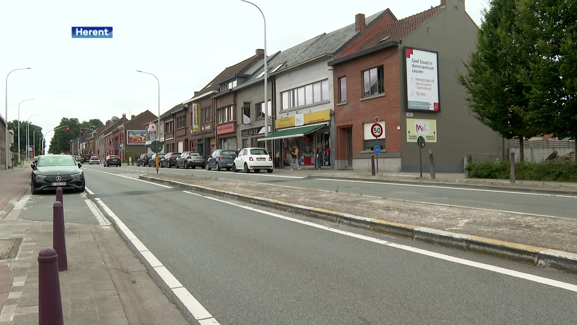 Werken aan de Mechelsesteenweg in Herent vanaf maandag: let op voor verkeershinder