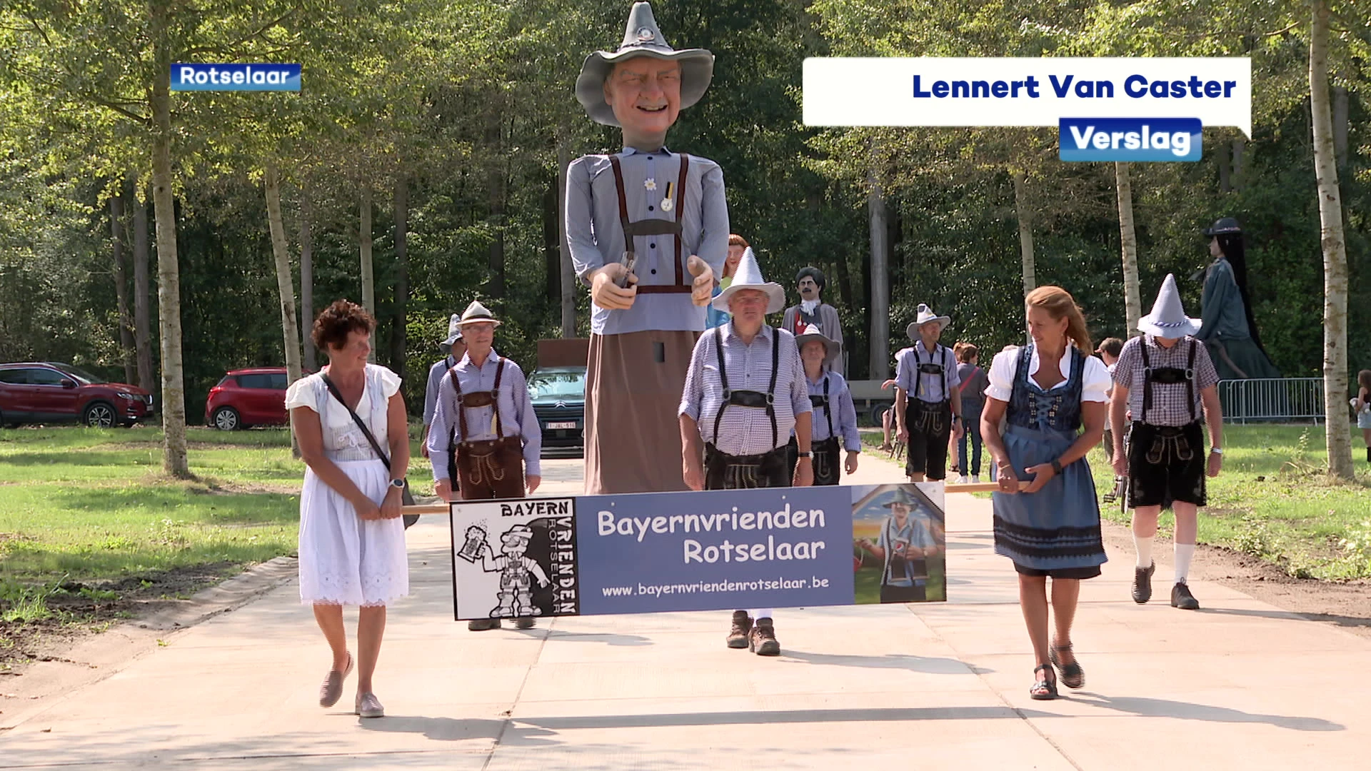 Na vijf jaar (!) paradeert de reuzenstoet opnieuw door Rotselaar