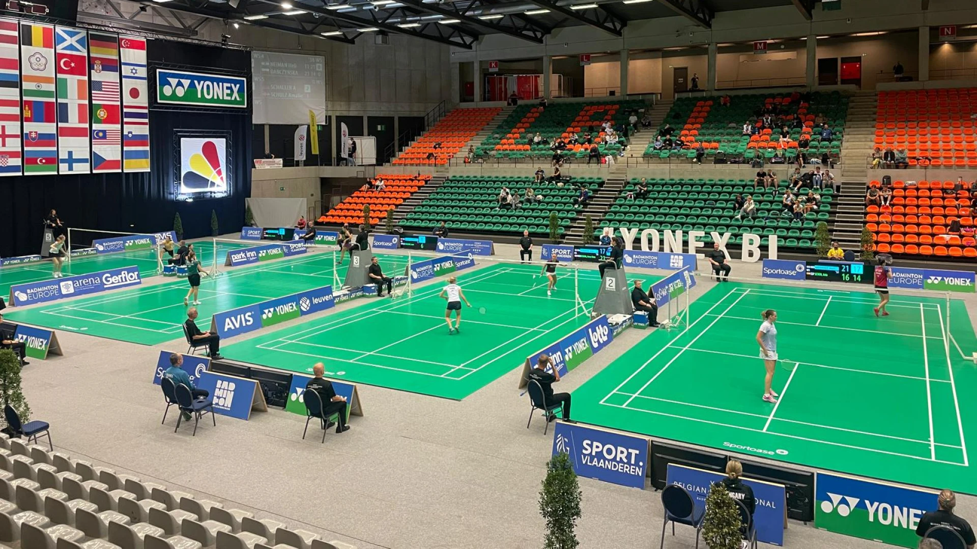 Grootste internationaal badmintontoernooi van België in Leuvense Sportoase: "Het niveau is hier erg hoog"