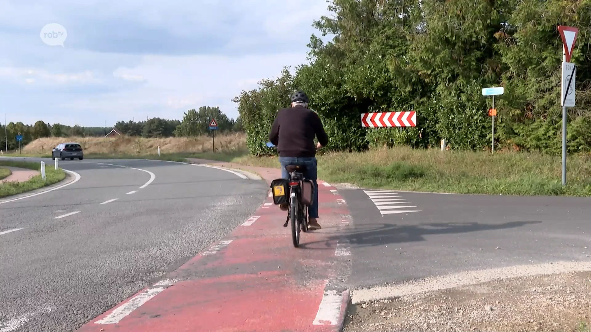 Baan tussen Scherpenheuvel en Zichem krijgt nieuwe asfaltlaag en veiligere fietsoversteekplaats