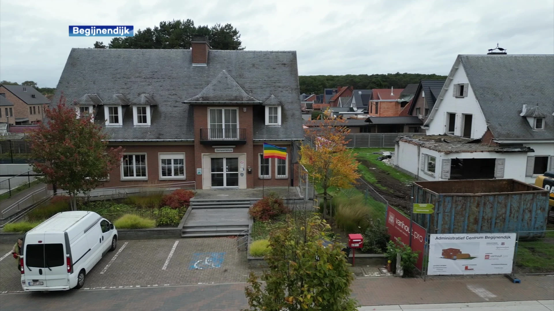 Eerste stap gezet richting nieuw gemeentehuis Begijnendijk met sloop "Huis Spiessens"