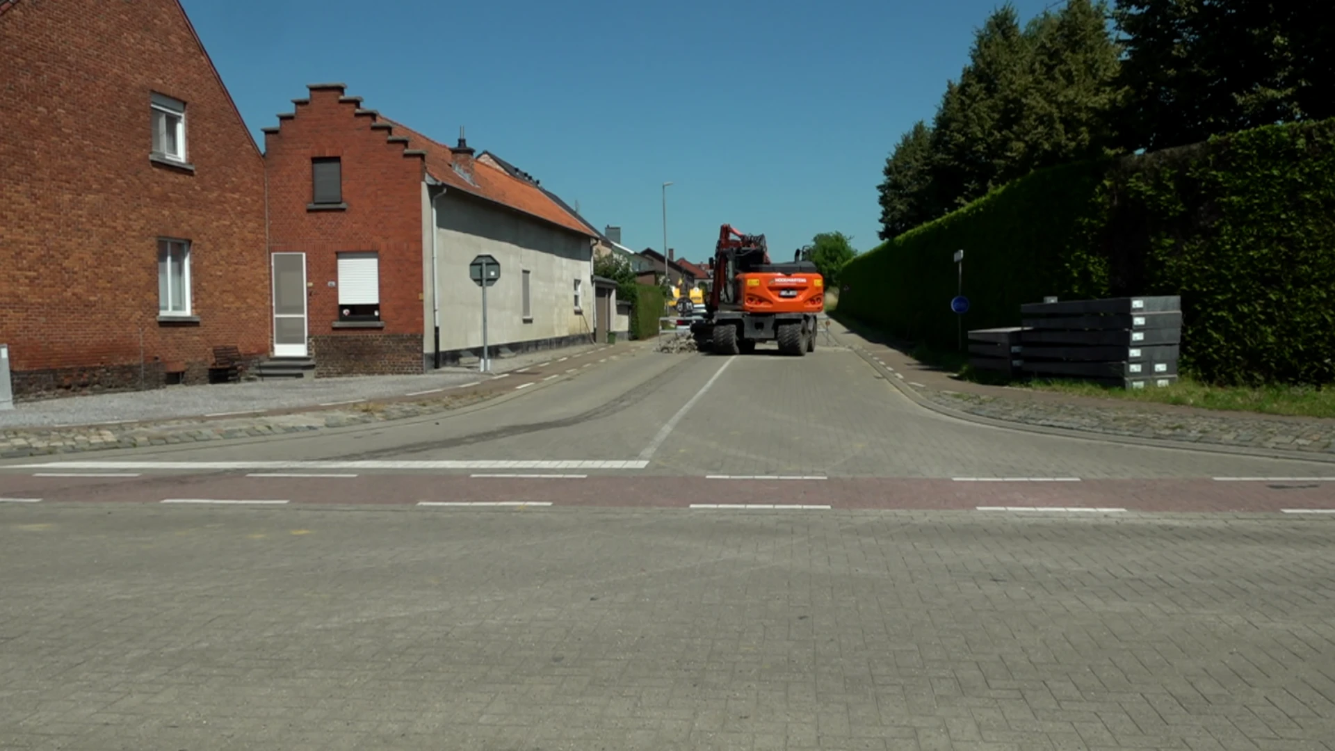 Kruispunt van Houwaartstraat en Oude Tiensebaan in Scherpenheuvel-Zichem één week afgesloten voor herstellingswerken