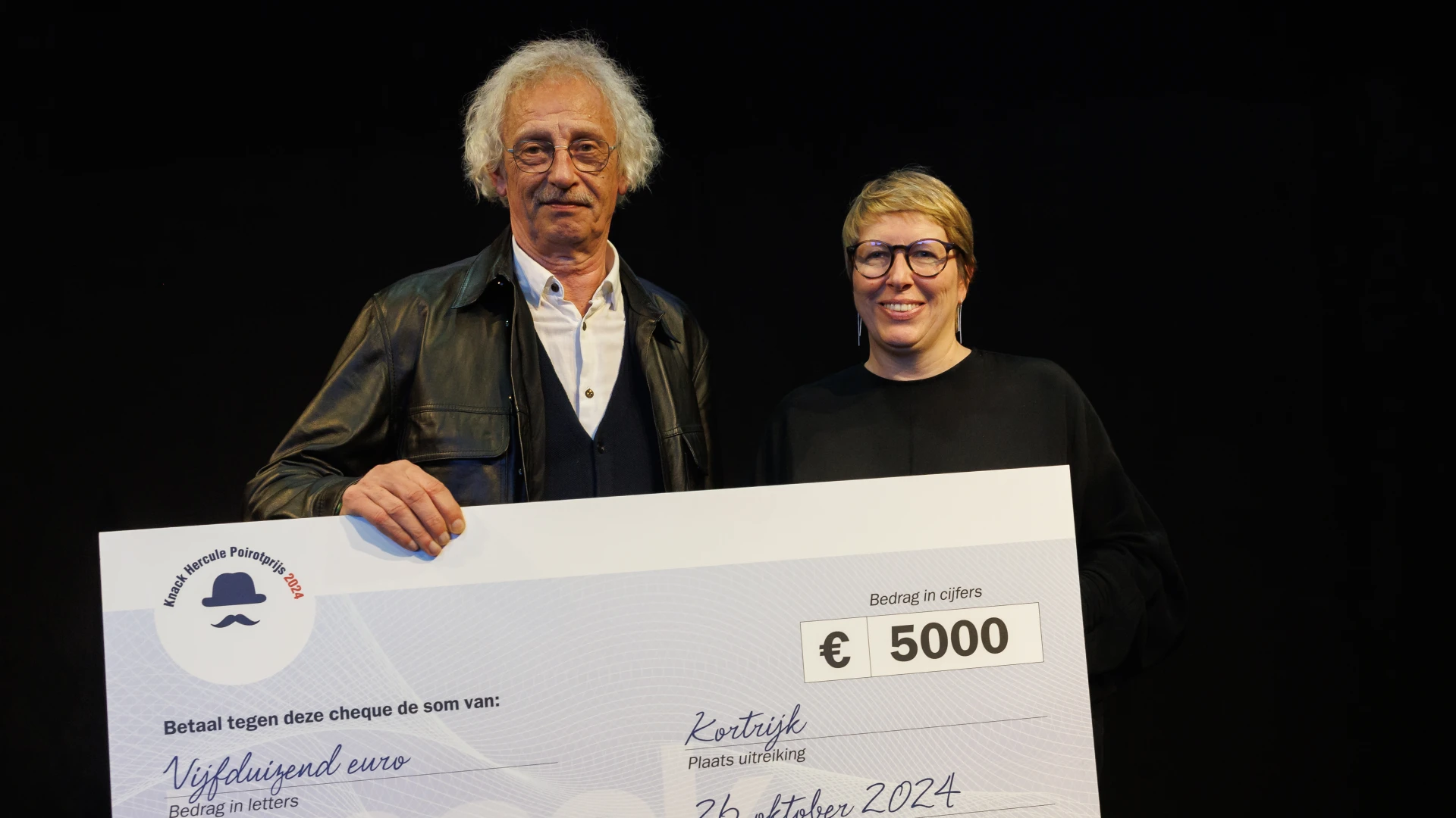 Leuvenaar Jo Claes wint Hercule Poirotprijs voor beste Vlaamse misdaadroman met zijn boek 'De prijs van de twijfel'