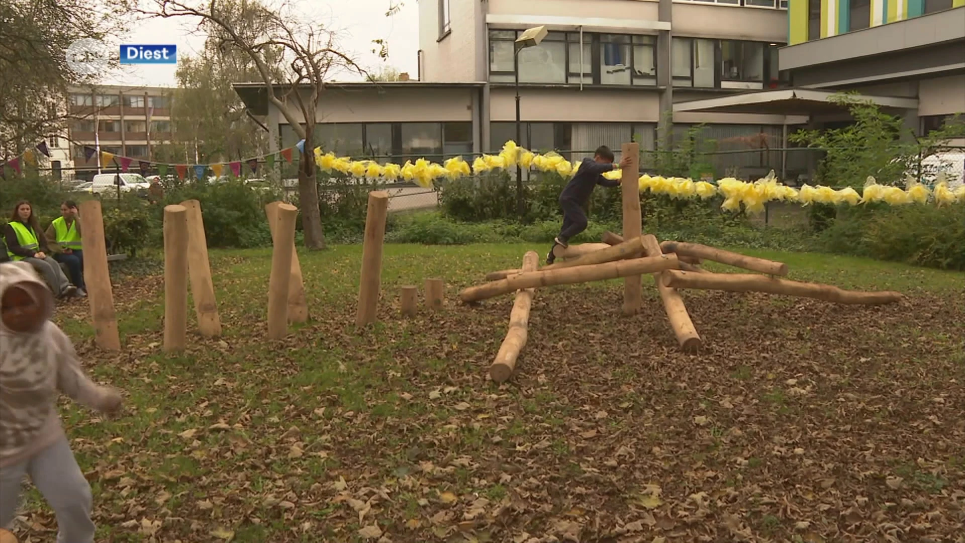 Vernieuwde ontmoetingsplaats geopend in Engelandstraat in Diest