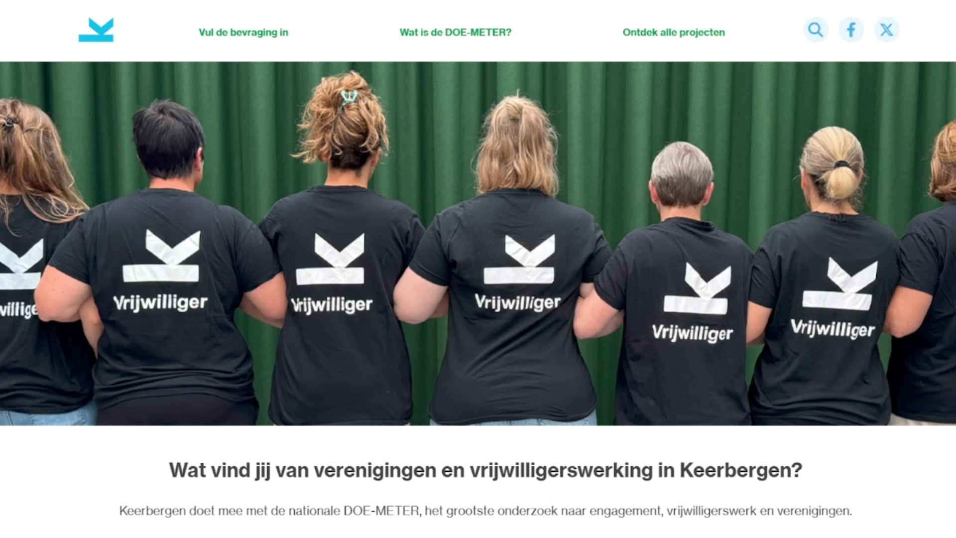 Keerbergen neemt deel aan DOE-METER: "Vrijwilligerswerk beter organiseren"