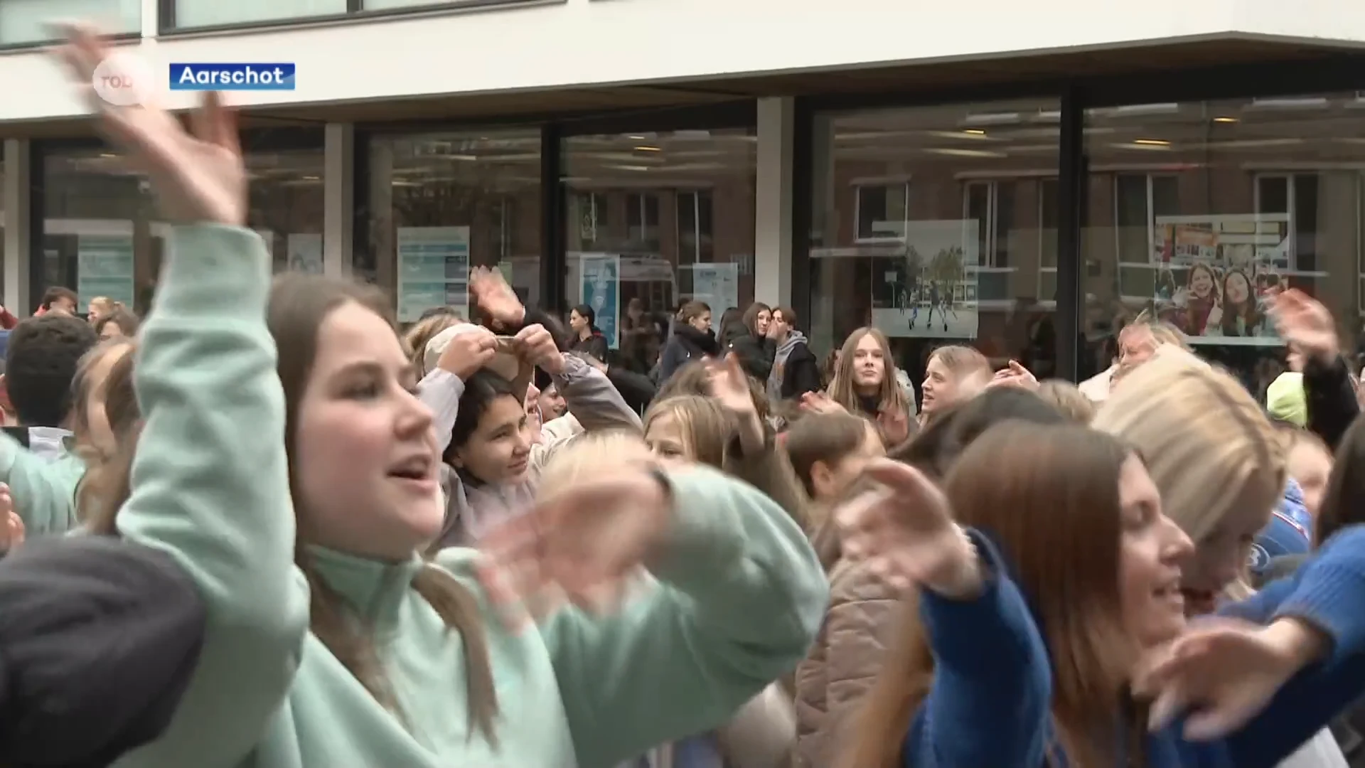 Sancta Maria instituut in Aarschot bestaat 90 jaar: Startschot gegeven met speelplaatsfuif voor de leerlingen