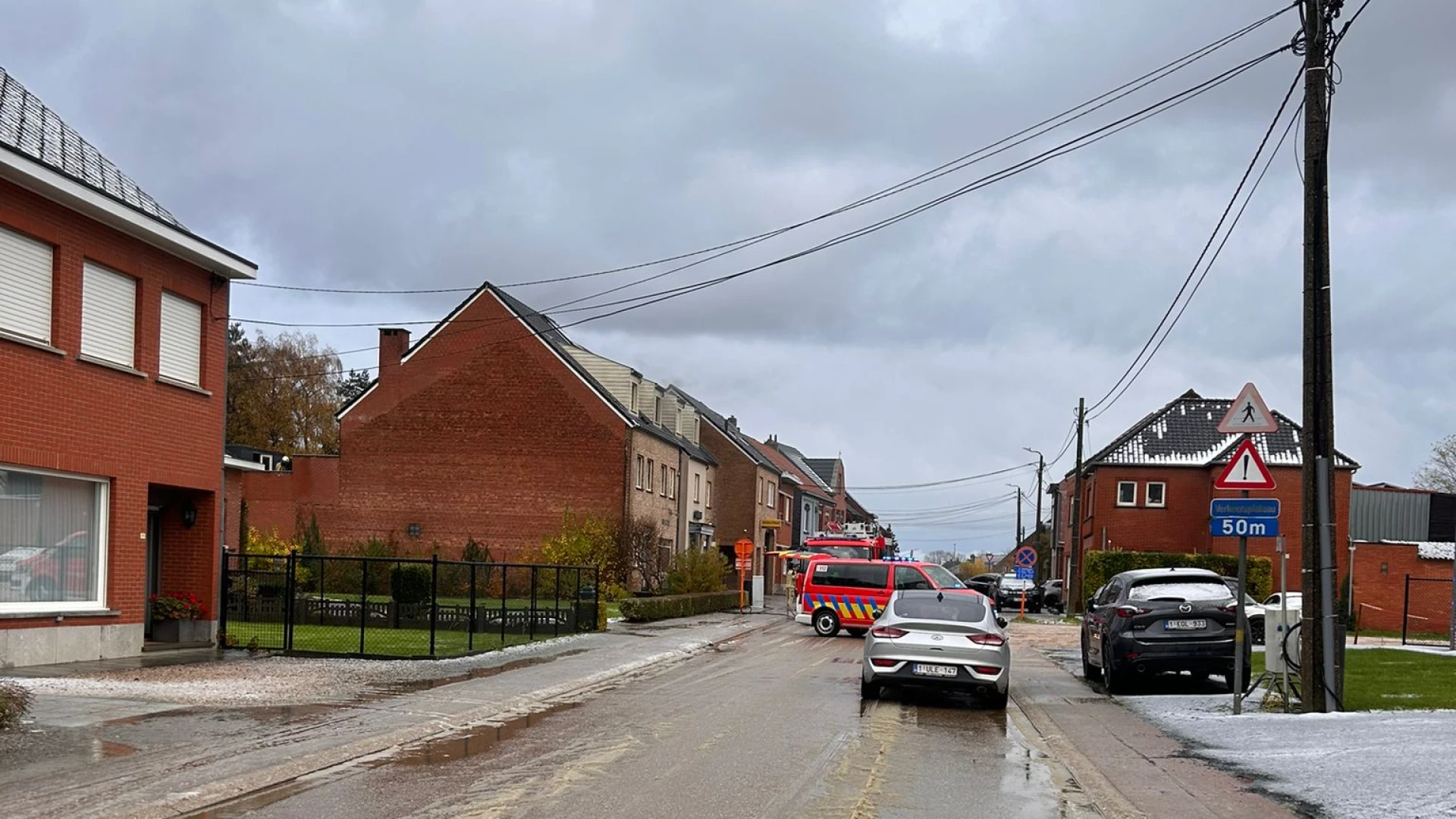 Woning boven bakkerij Gielis op Keiberg in Scherpenheuvel-Zichem is onbewoonbaar na brand, vrouw ter controle afgevoerd naar ziekenhuis