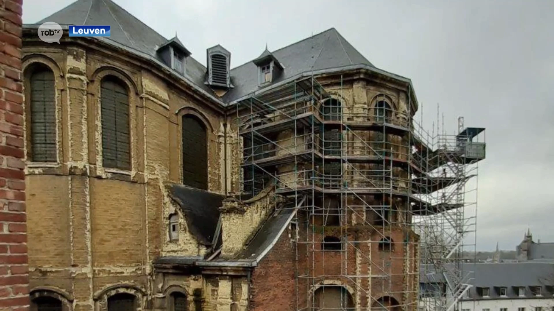 Werken aan Sint-Michielskerk in Leuven lopen vertraging op