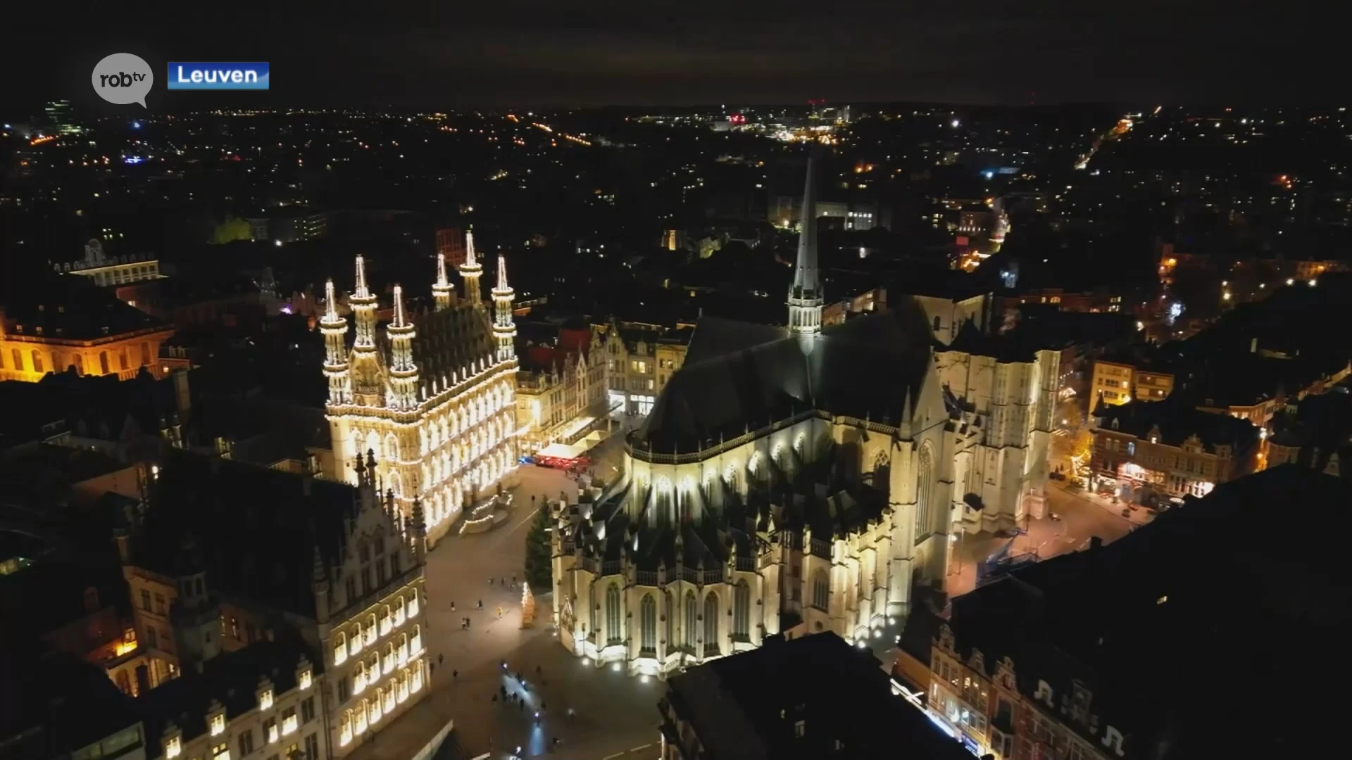 Leuvense feestverlichting vanaf vrijdag opnieuw aan