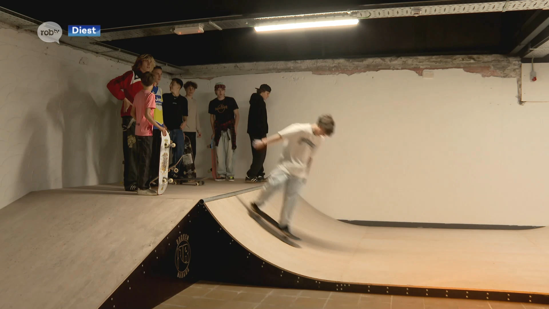 Skatezaal in jeugdloods Textuur in Diest elke laatste zondag van de maand gereserveerd voor meisjes en vrouwen