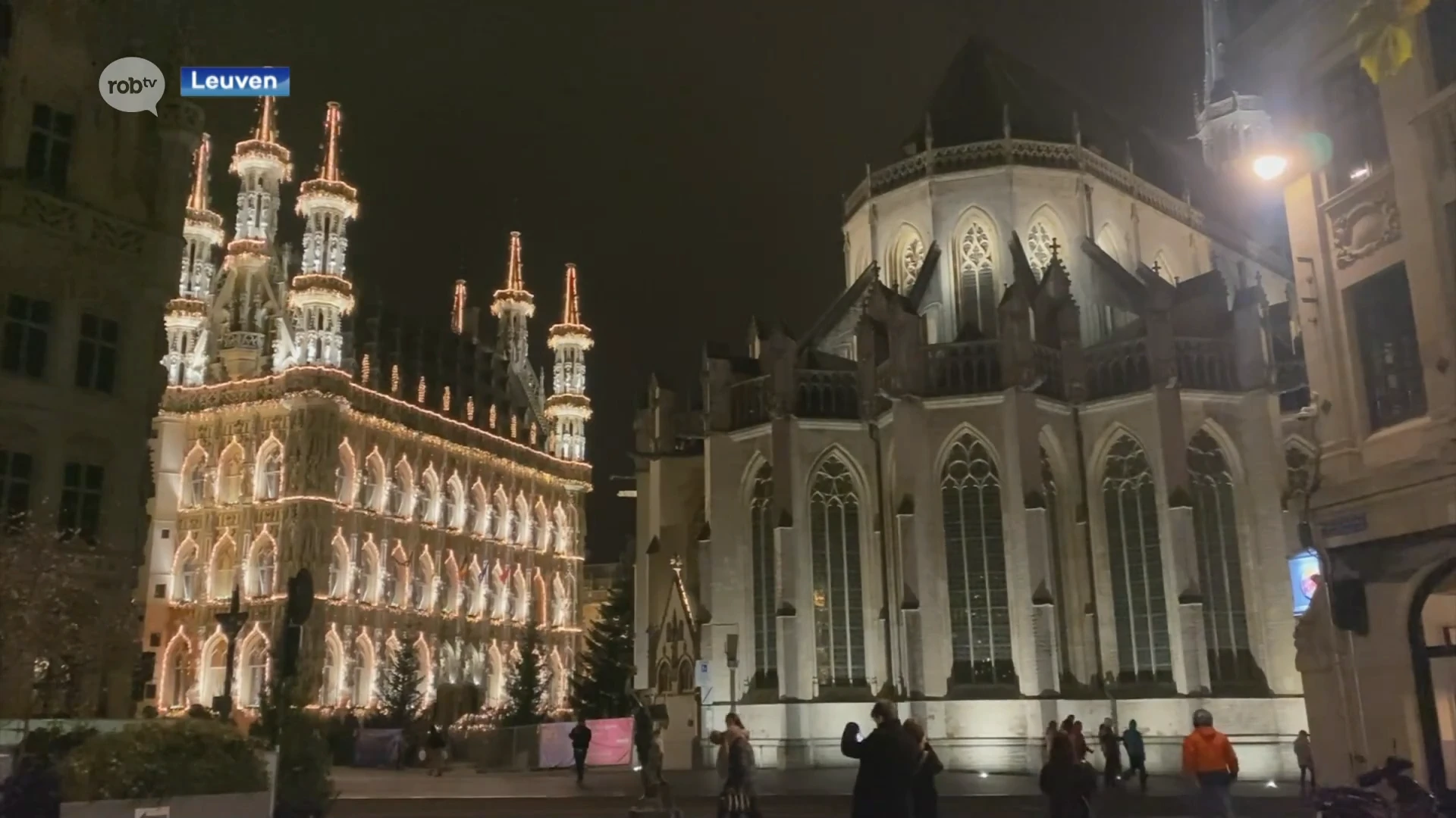 1,5 miljoen kerstlichtjes zorgen voor warme winter- en kerstsfeer in Leuven