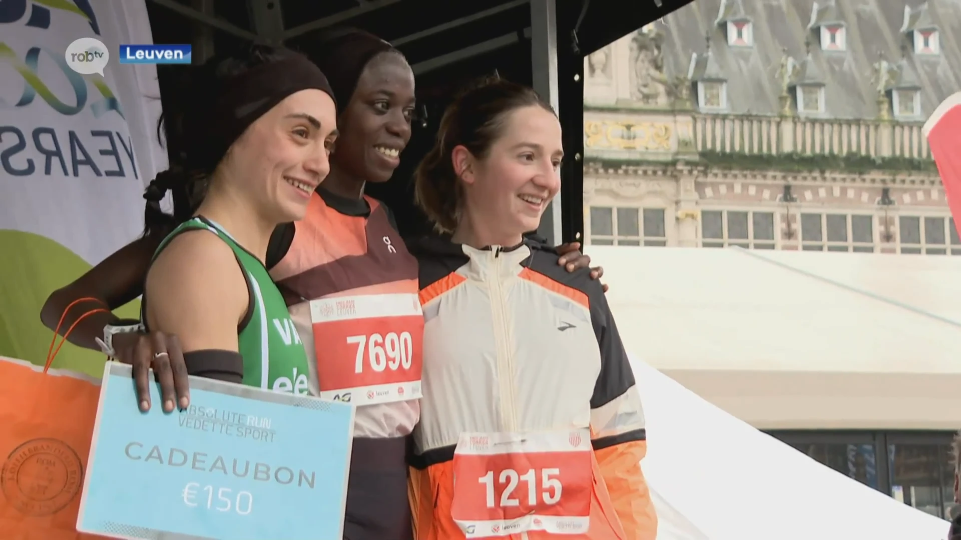 Regiogenoten boven op de Eindejaarscorrida in Leuven met onder meer Imana Truyers en Guillaume Grimard als winnaars op de 12 kilometer