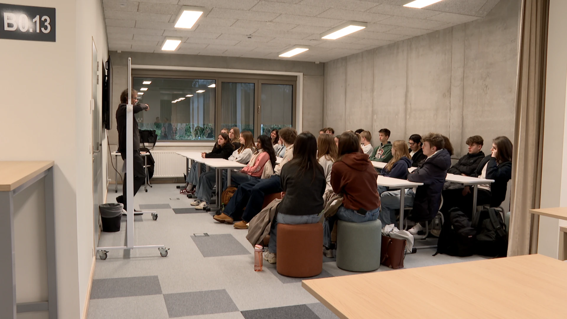 Nieuwe schoolvleugel voor innovatieve manieren van lesgeven in GO! Atheneum Tienen