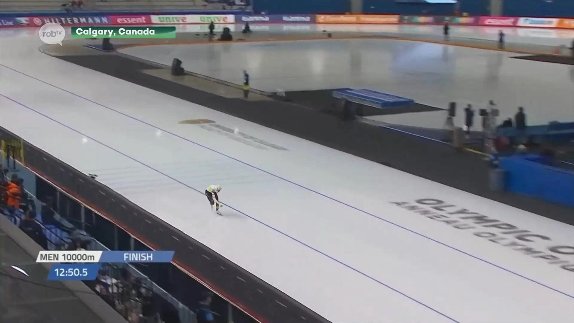 Bart Swings verbetert eigen Belgisch record op 10 kilometer schaatsen met bijna 4 seconden