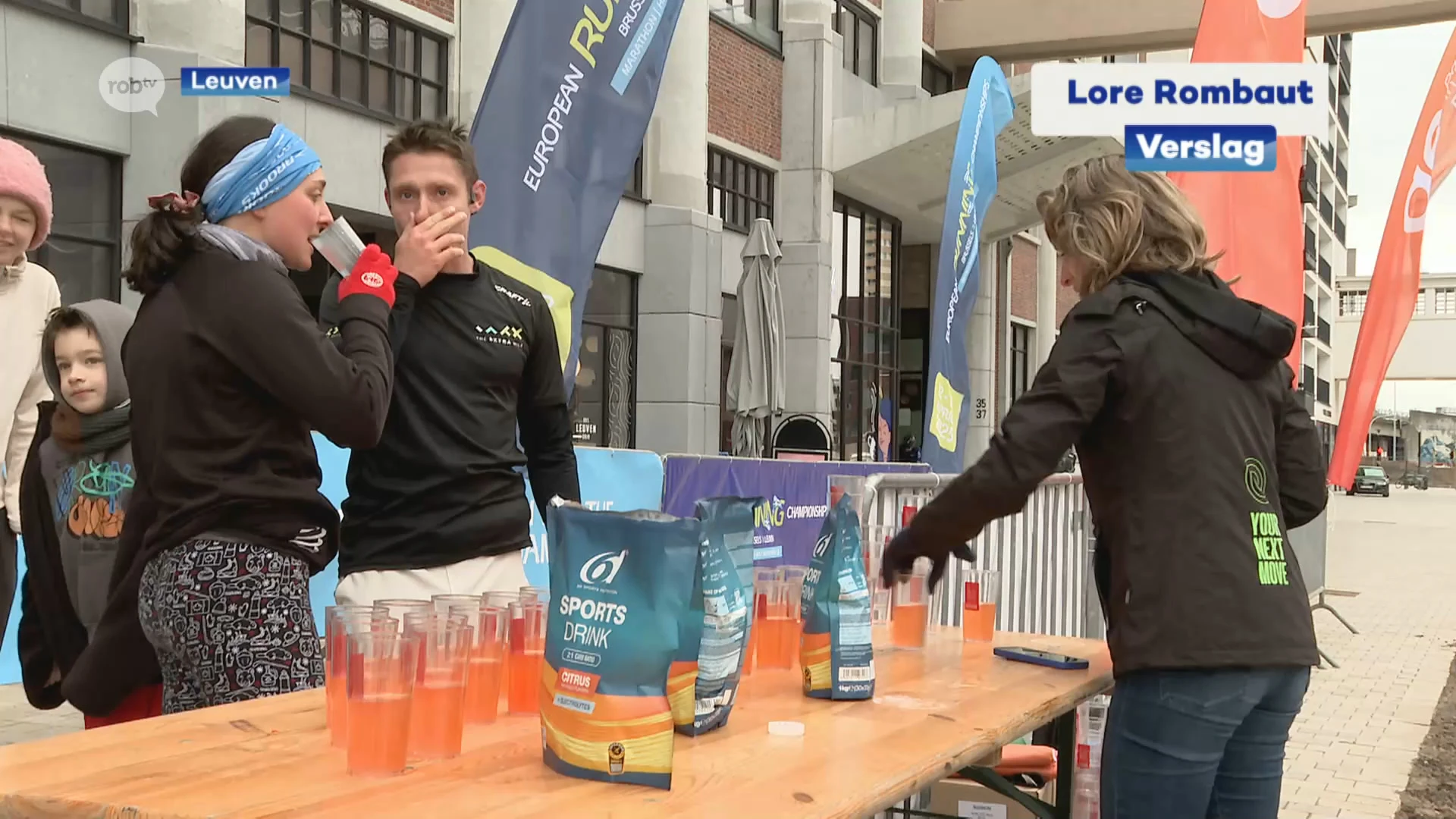 Applaus voor Leuvense lopers als voorproefje voor EK marathon: "Heel tof dat het in onze eigen stad is"