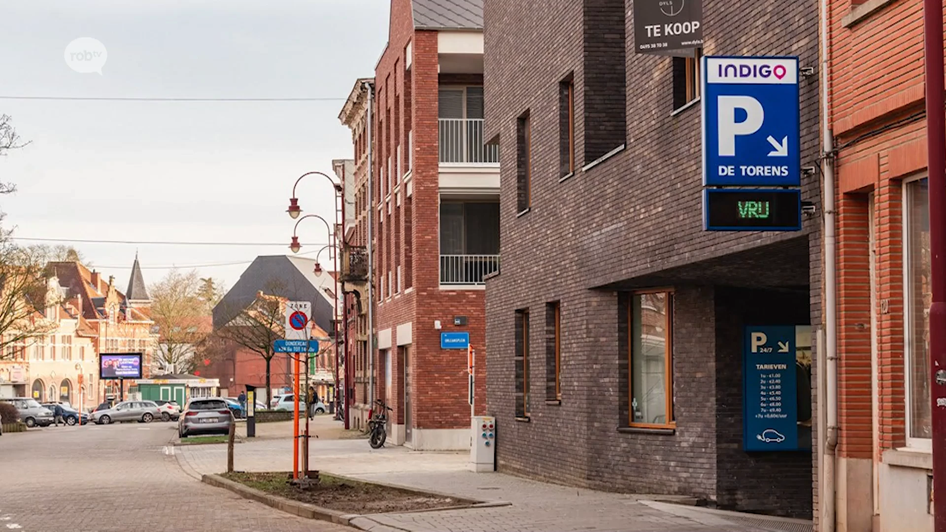 Ondergrondse parking De Torens aan Leuvensestraat in Aarschot blijft ook in maart gratis