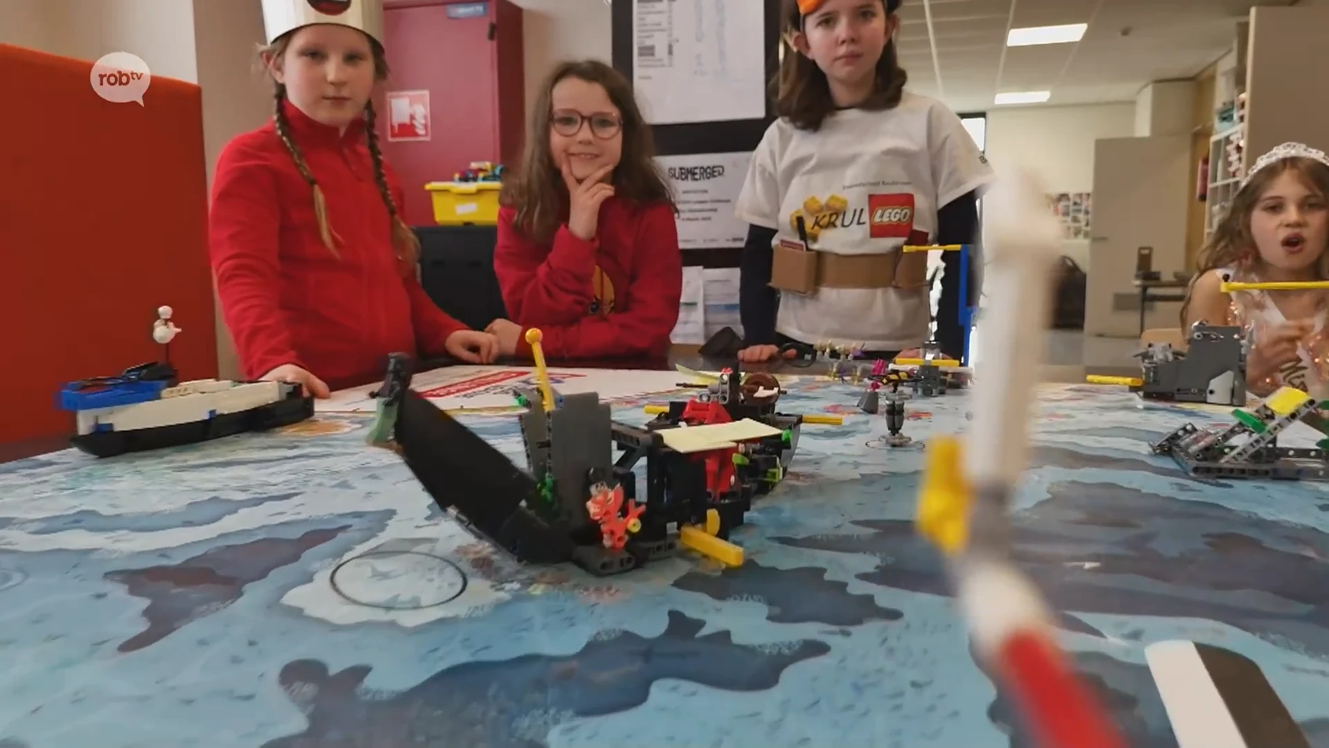 Freinetschool Krullevaar't wint eerste ronde van First Lego League Challenge in Antwerpen: "Als we nog eens doorgaan mogen we naar Griekenland"