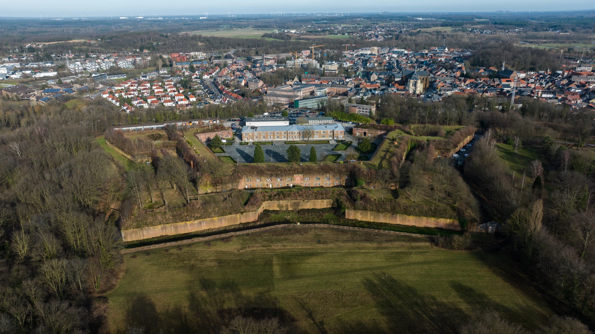 Diest bouwt nieuw uitkijkplatform op citadel: "Platform is aan einde van de maand klaar"
