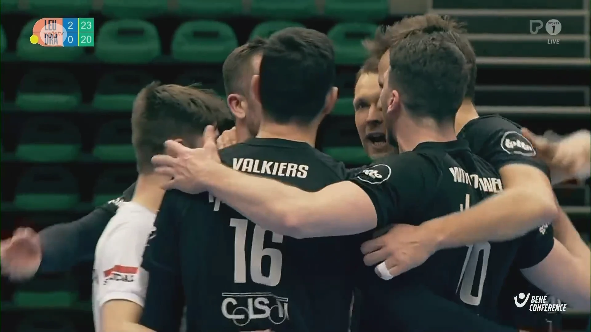 Volley Haasrode Leuven laat geen spaander heel van Draisma Dynamo en behoudt perfect rapport in BeNe Conference (3-0)