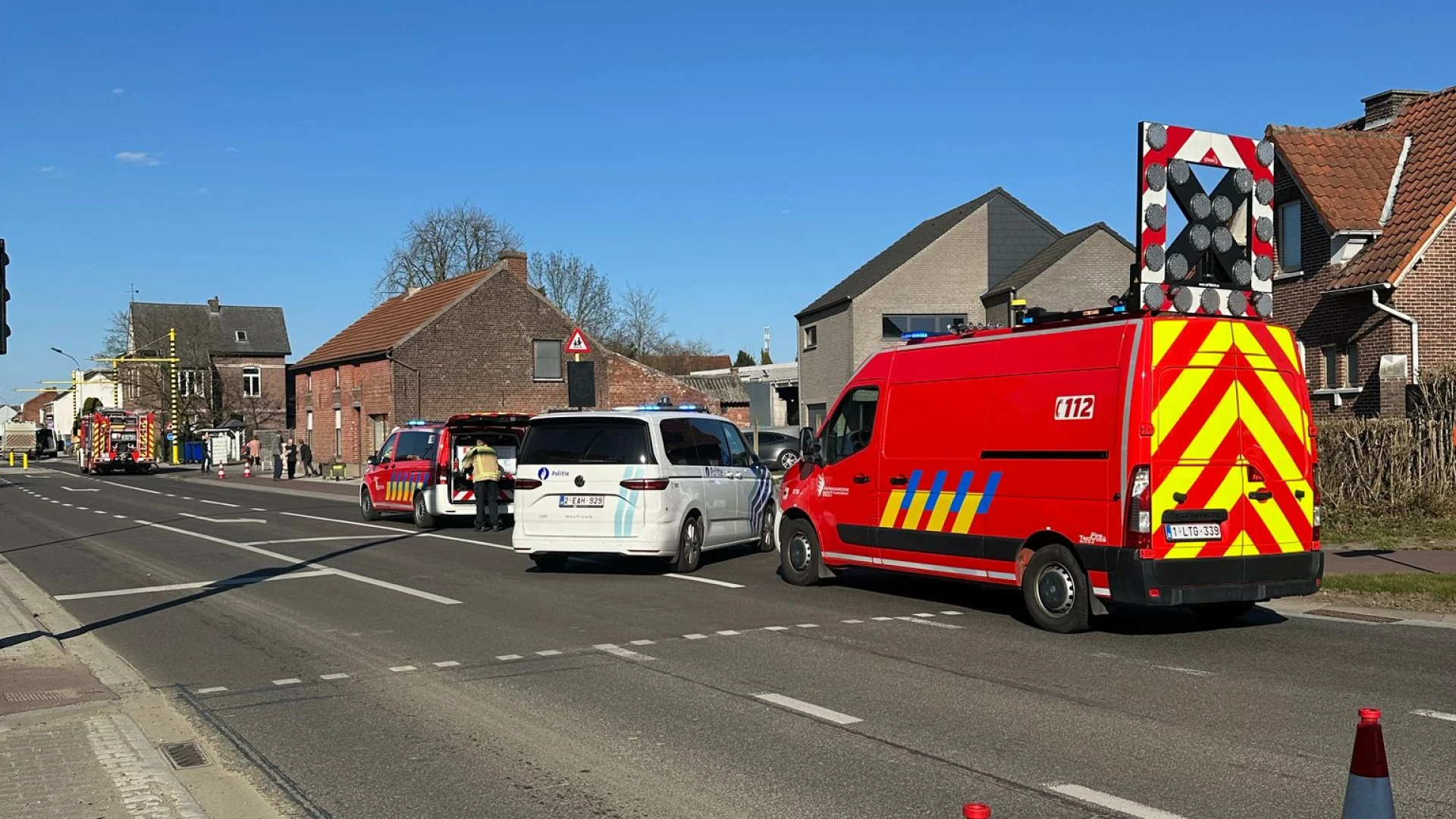 Aarschotsesteenweg in Wilsele één uur lang afgesloten na sterke gasgeur