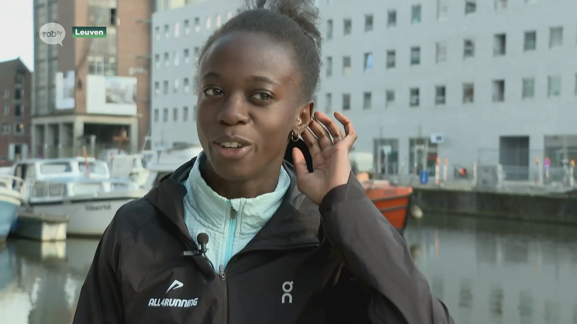 Imana Truyers uit Korbeek-Lo maakt zich op voor EK Running in Leuven