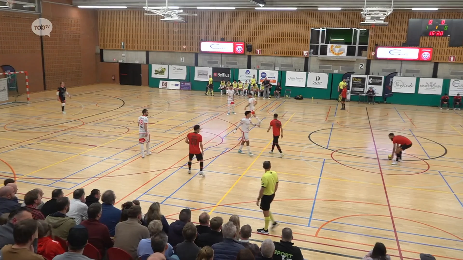 Futsal Shokudo Aarschot gooit dubbele voorsprong te grabbel tegen RWDM (4-6): "Door eigen schuld geven we top acht uit handen"