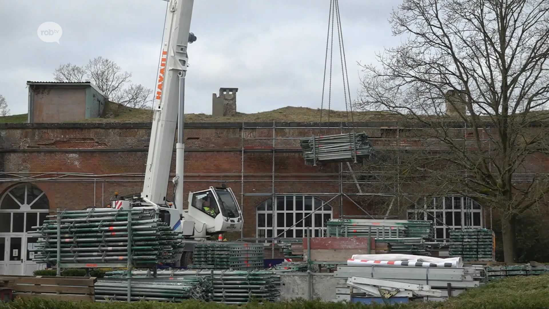 Herstellingswerken aan Citadel in Diest begonnen: "Metselwerk op verschillende plaatsen aan herstelling toe"