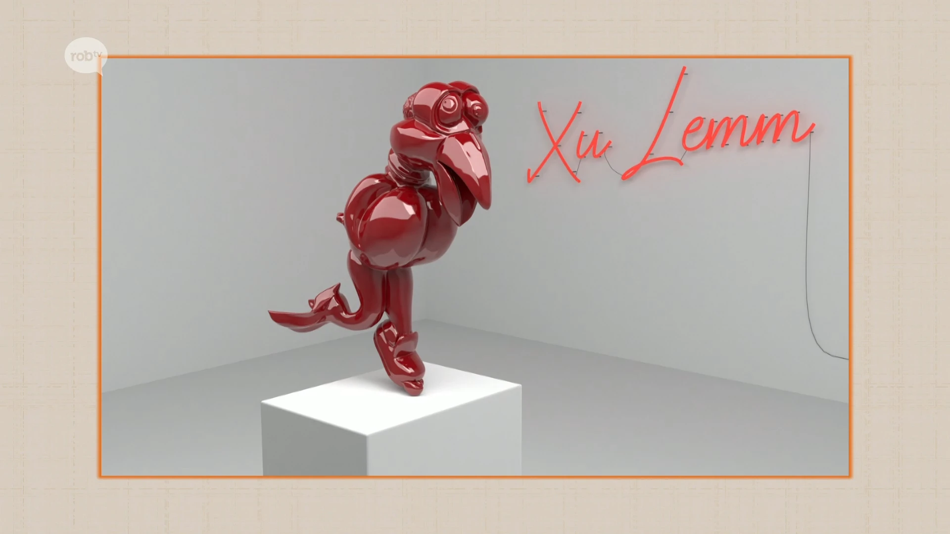 Kunstenaar Kurt Lemmens 'Xu Lemm'
