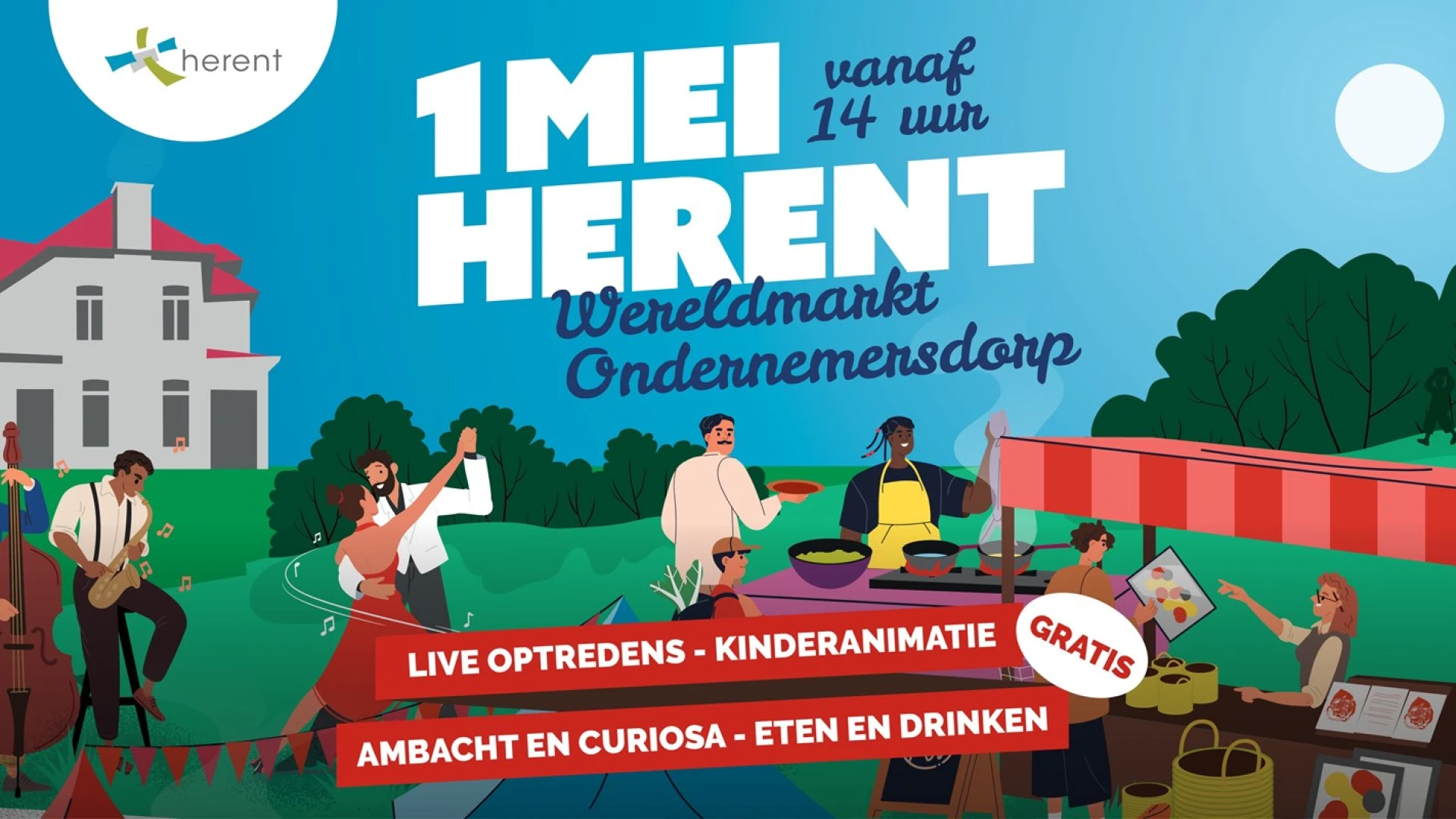 Gemeentebestuur Herent heeft interactief standje op 1 Meimarkt, willen zo inspraak van burgers
