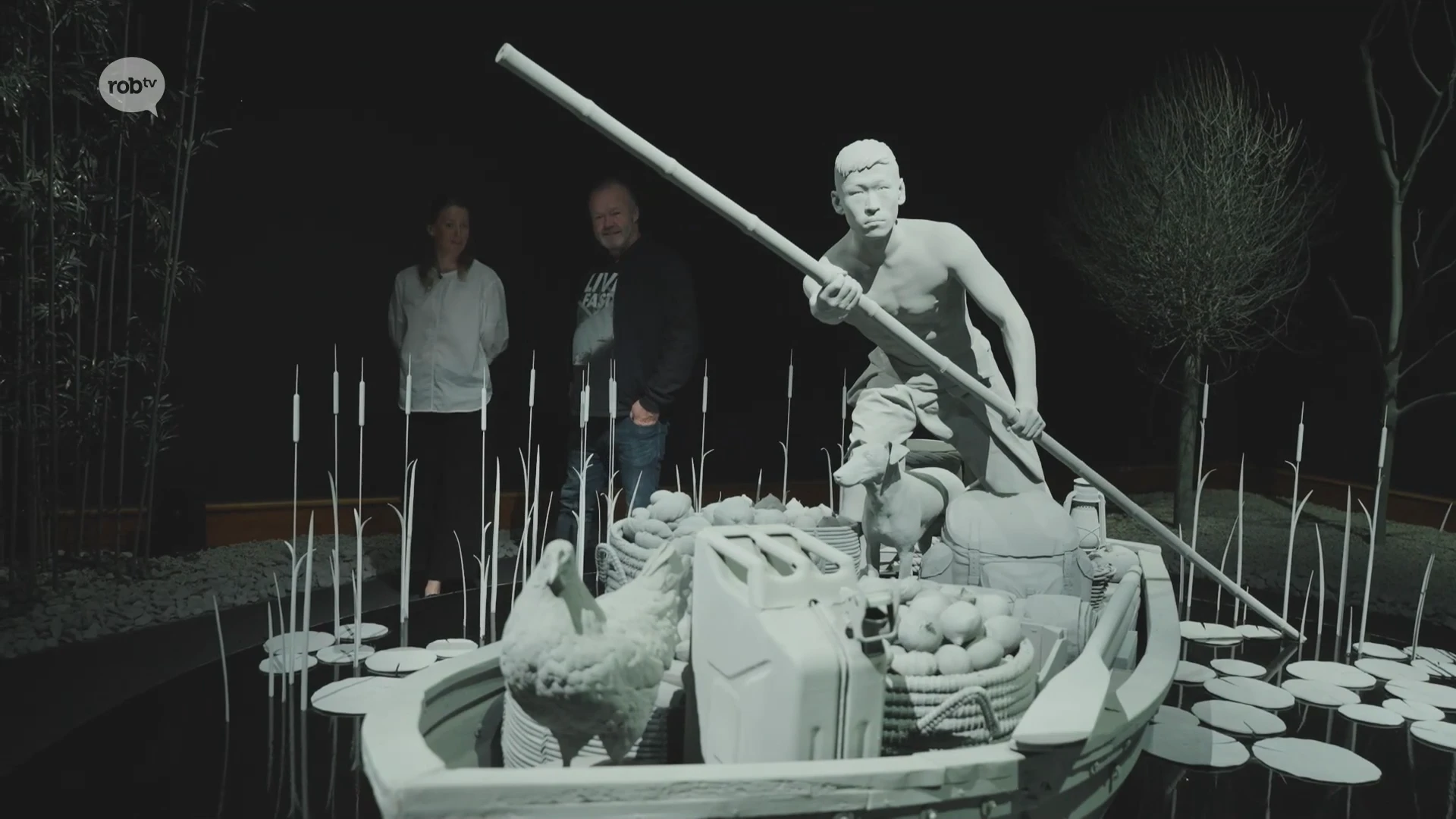 Uit: Tentoonstelling Nachtreis van Hans Op de Beeck in KMSKA