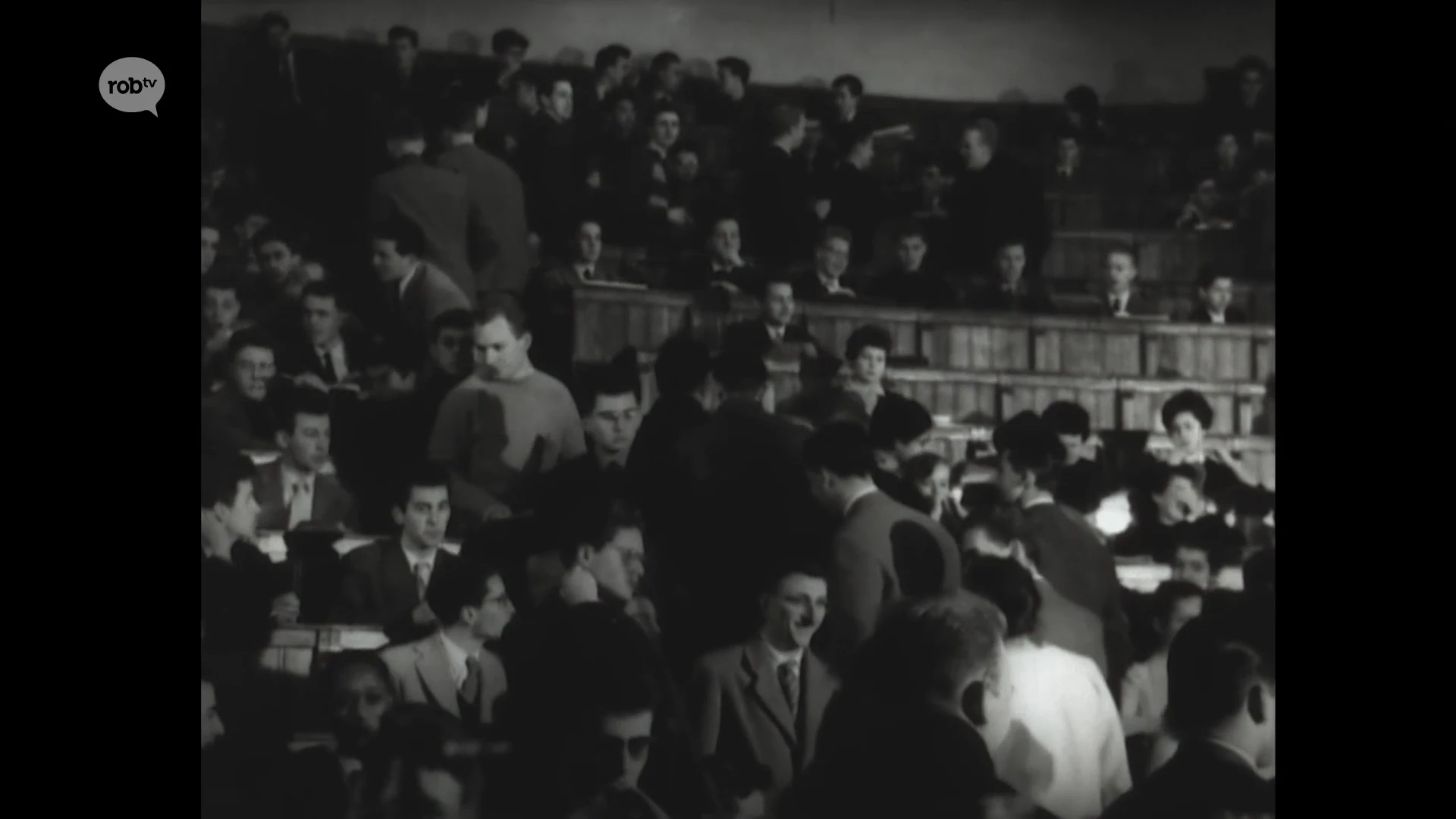 Unieke beelden: film uit 1960 over KU Leuven opnieuw vertoond, ter ere van 50ste verjaardag universiteitsarchief
