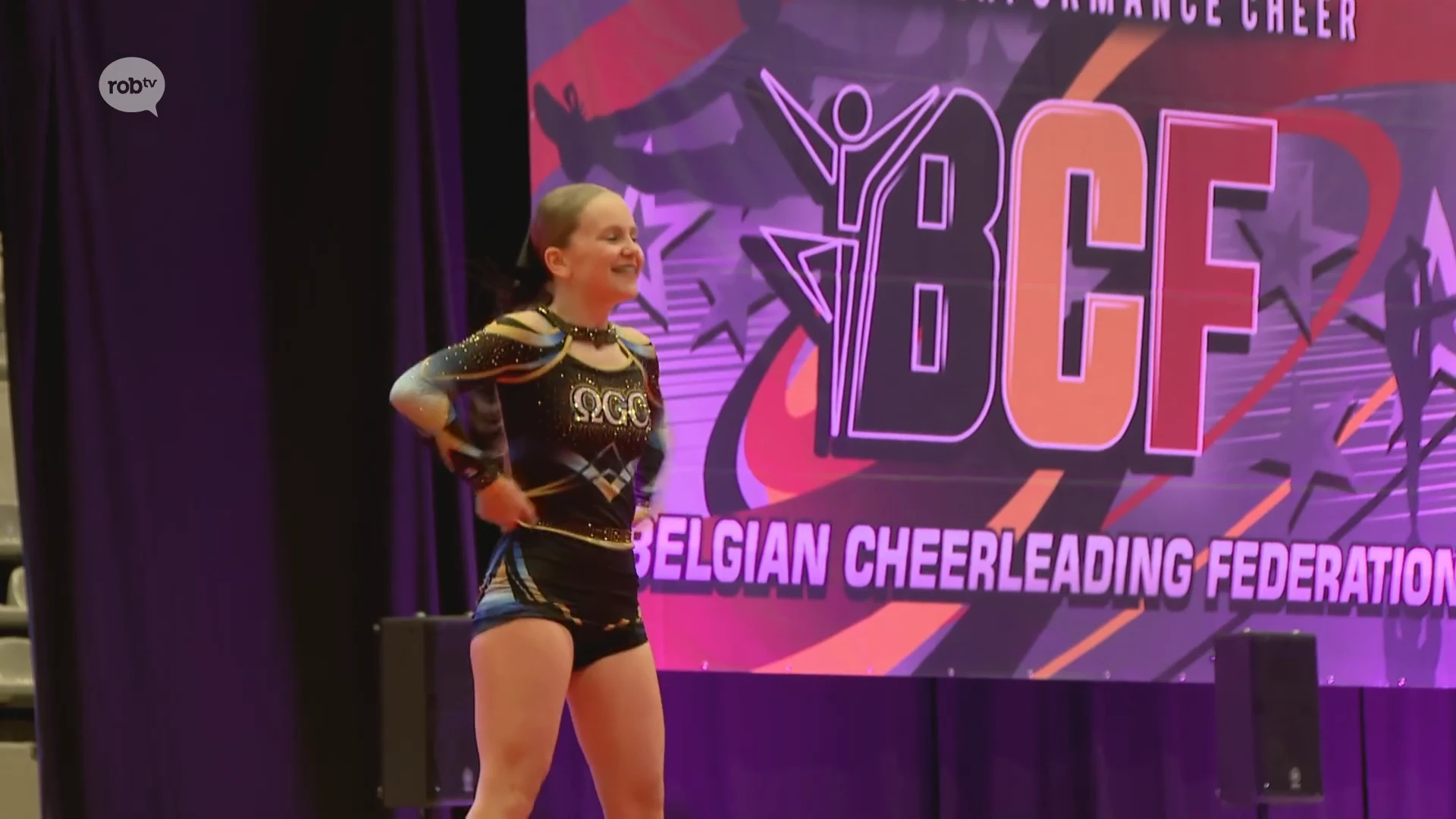 Sportoase is het decor voor BK cheerleaden: "De sport wordt steeds populairder"
