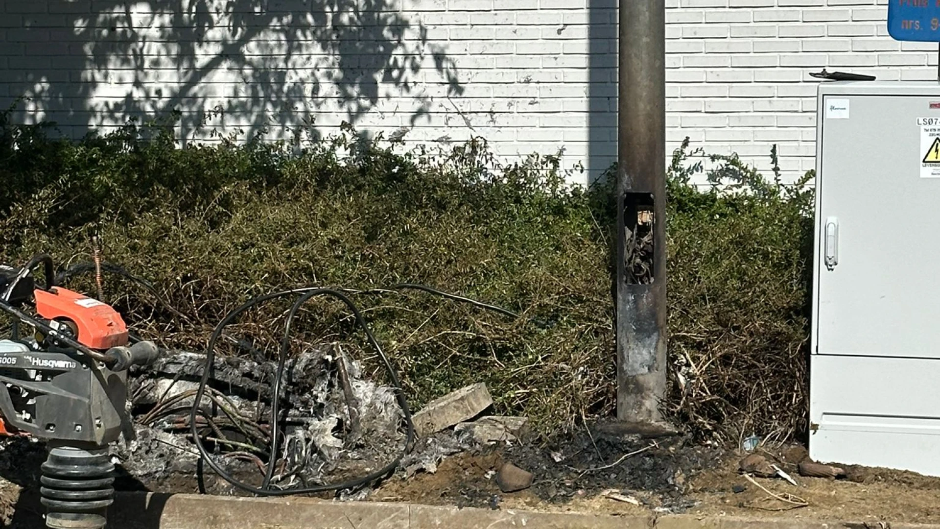 Brandend afval zorgt voor elektriciteitspanne in Kessel-Lo: "Bewoners opgeschrikt door harde knallen"