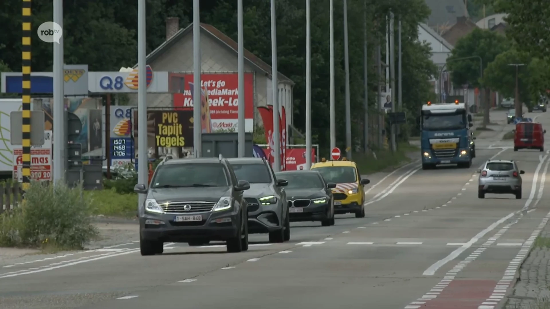 Eindelijk schot in heraanleg Leuvensesteenweg in Boutersem: AWV maakt werk van nieuwe rijweg, fietspaden en bushaltes