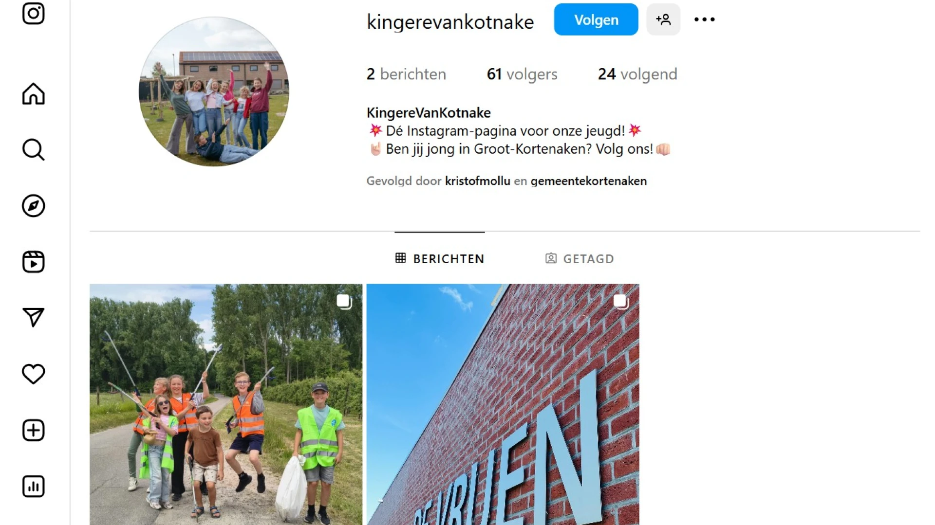 Gemeente Kortenaken lanceert Instagramprofiel om jongeren te bereiken
