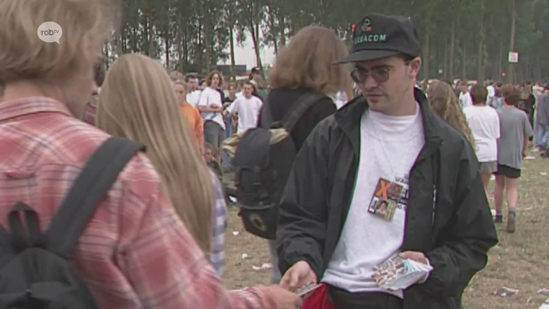 ARCHIEF 50 jaar Rock Werchter: Ook in 1995 werd er al gerecycleerd