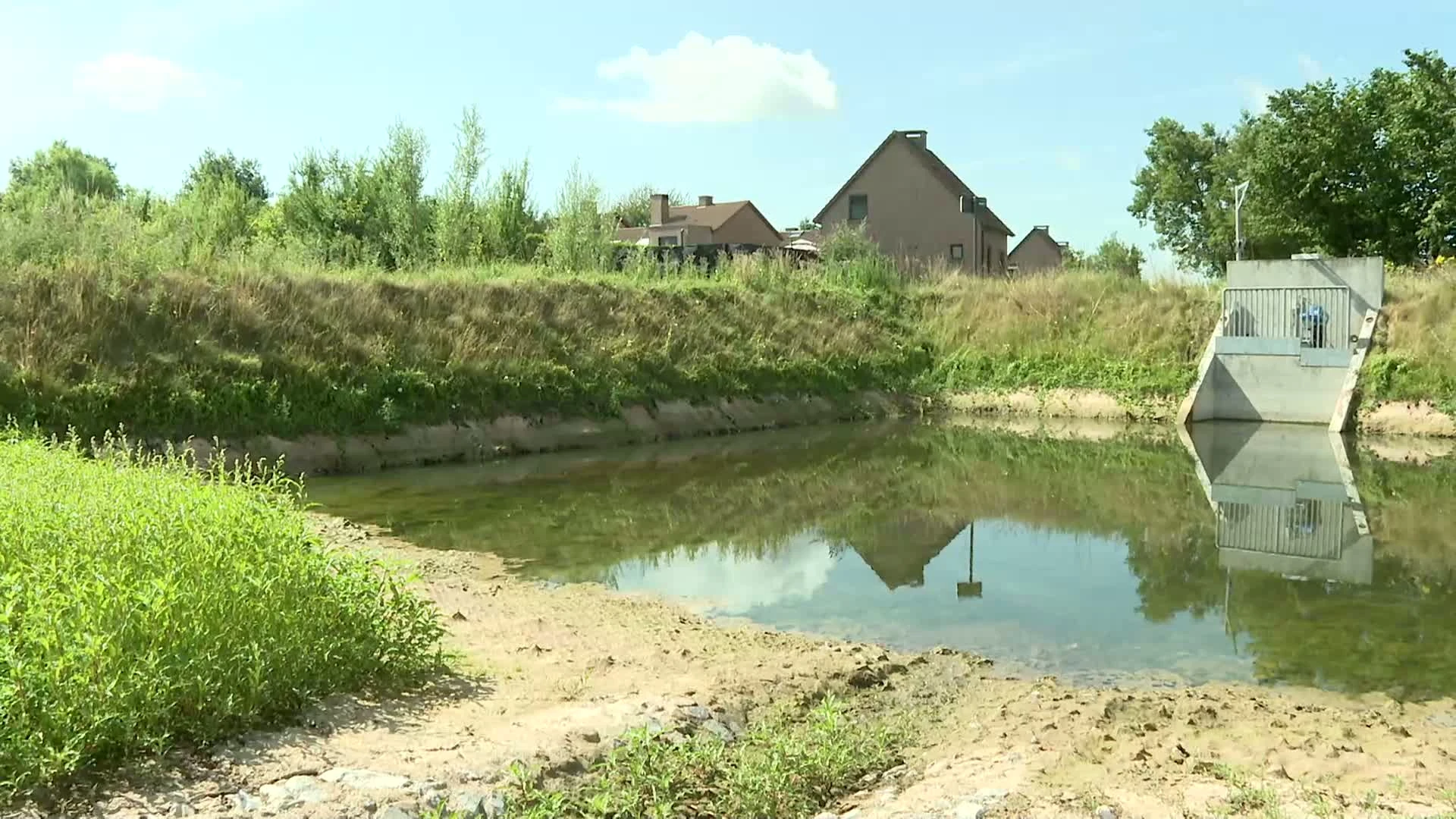 Primeur: Bedrijventerrein Keiberg-Vossem in Tervuren verzamelt en hergebruikt al het regen- en afvalwater in bufferbekken