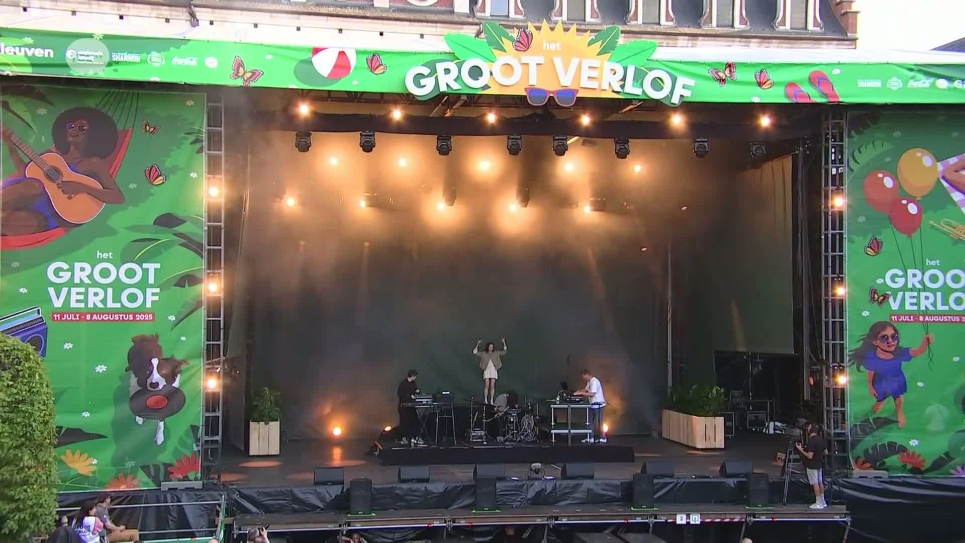 't Hof van Commerce, Jazz Brak en Metal Molly uit Tremelo trappen eerste Beleuvenissen af: "Fantastisch om ze hier live te zien"