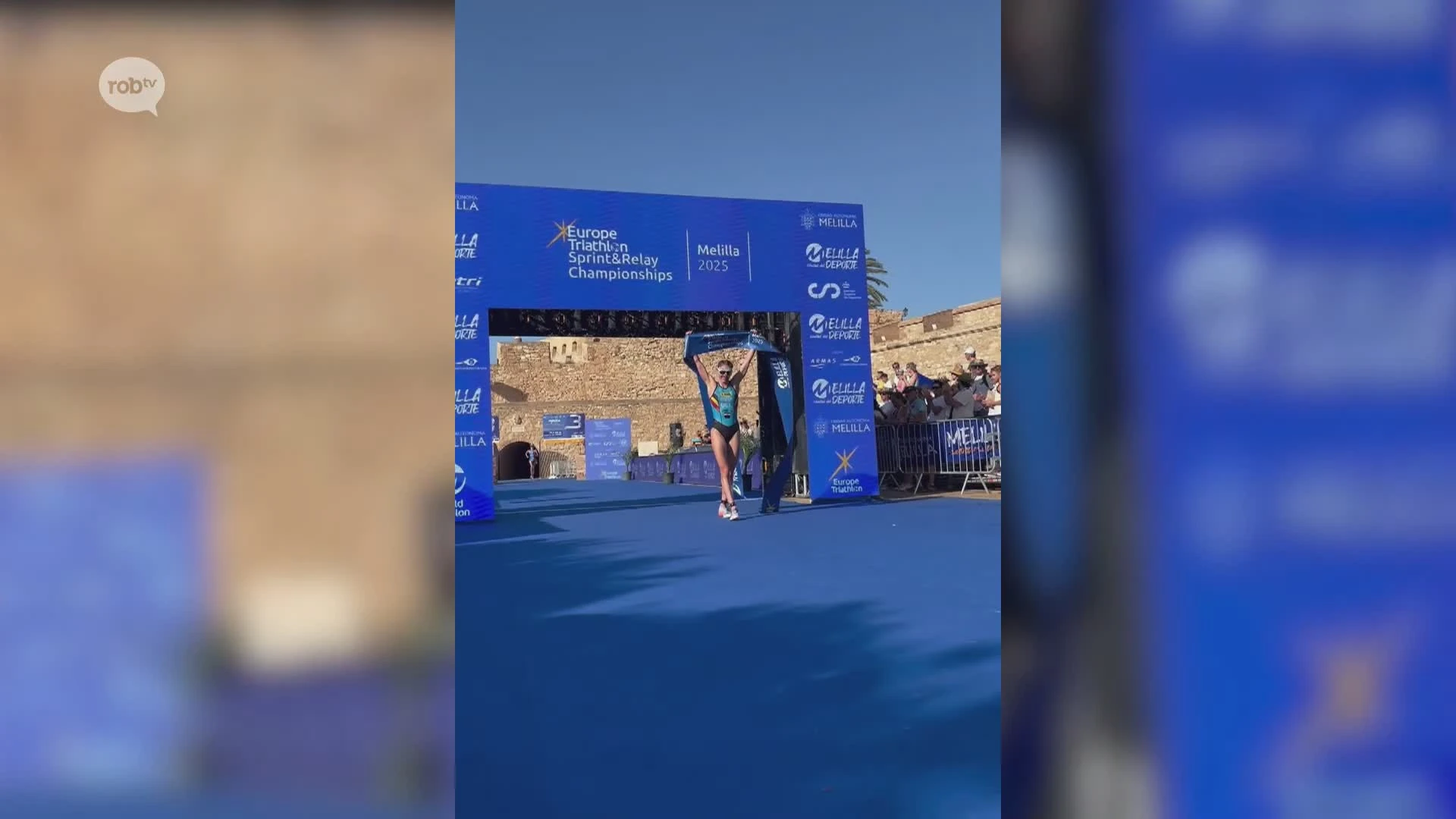 Jolien Vermeylen uit Averbode is Europees Kampioen Sprinttriatlon