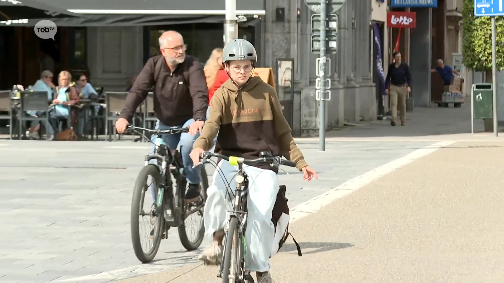Leuvense politie roept fietsers op: "Draag helm, ook al is het niet verplicht"