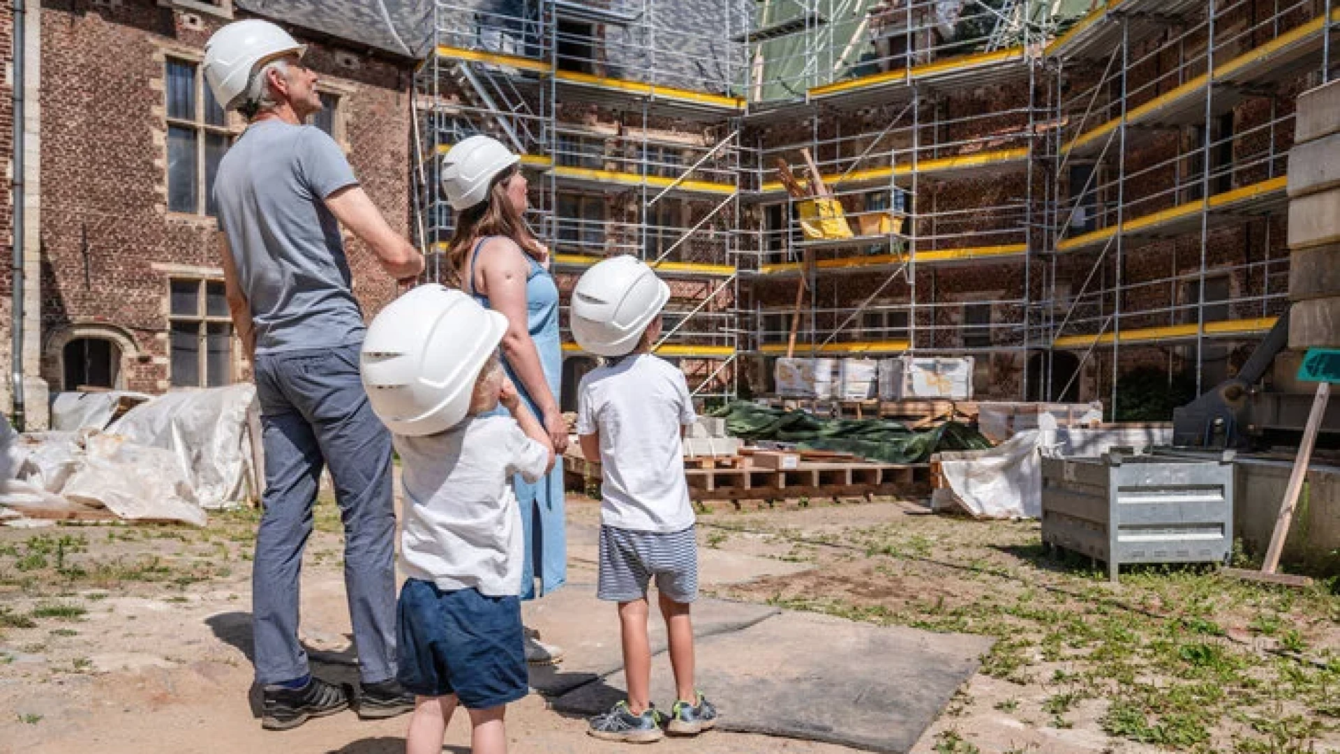 Werf rond Kasteel van Horst opent in augustus enkele dagen uitzonderlijk voor publiek