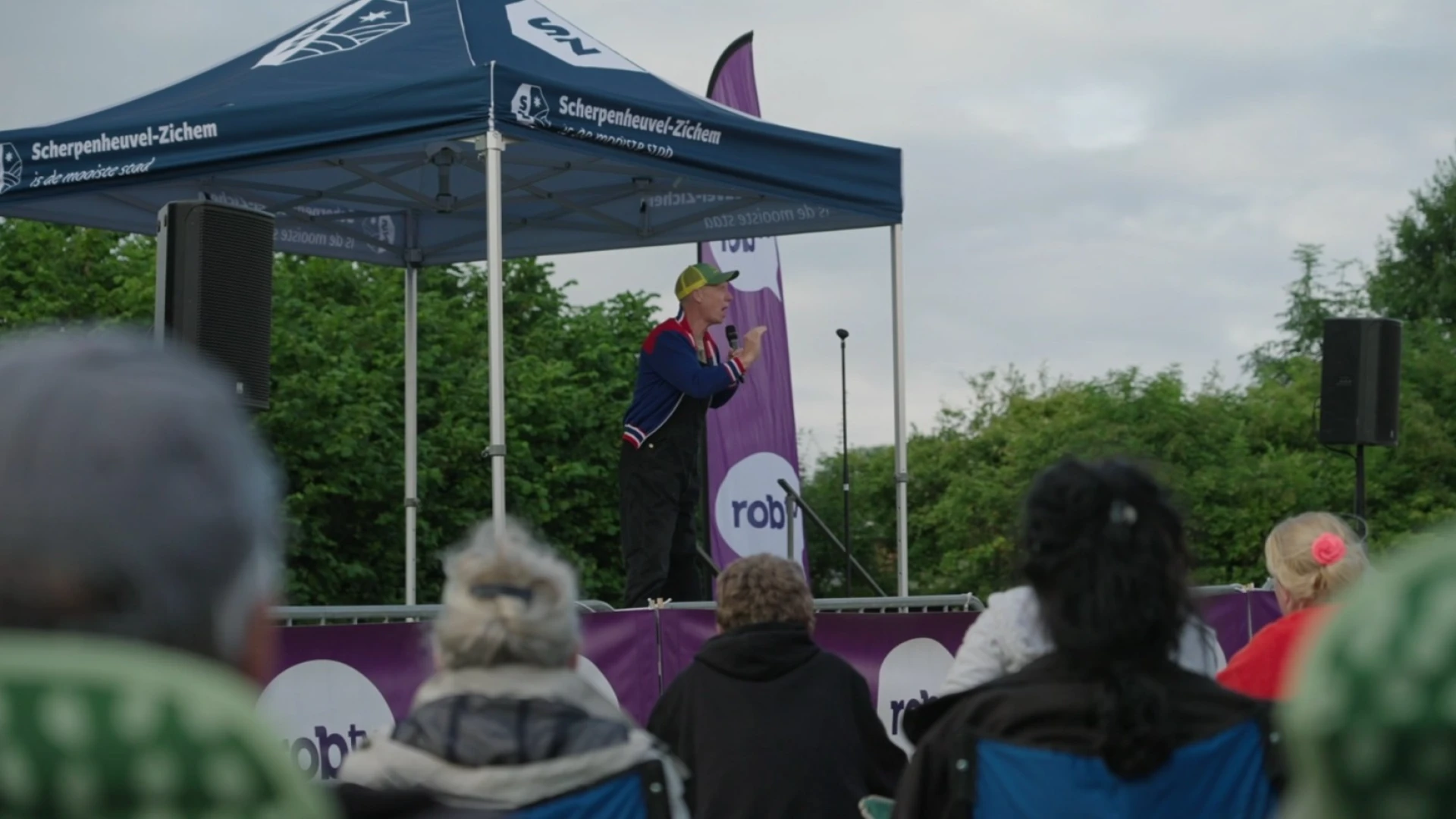 Eerste ROBtv-Vertelling met Joost Van Hyfte om 20 uur vanavond in stadspark van Aarschot