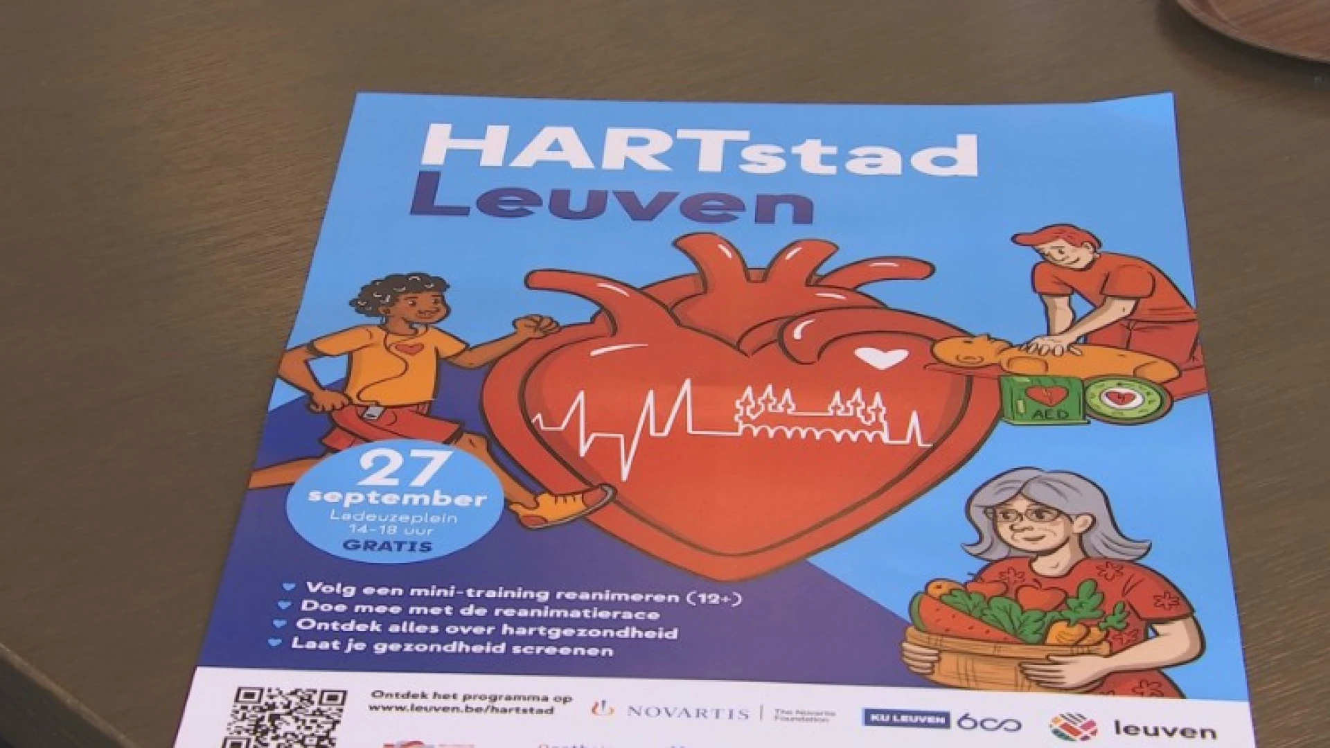 Leuven wordt allereerste Europese HARTstad: "Hart- en vaatziekten zijn belangrijkste doodsoorzaak"